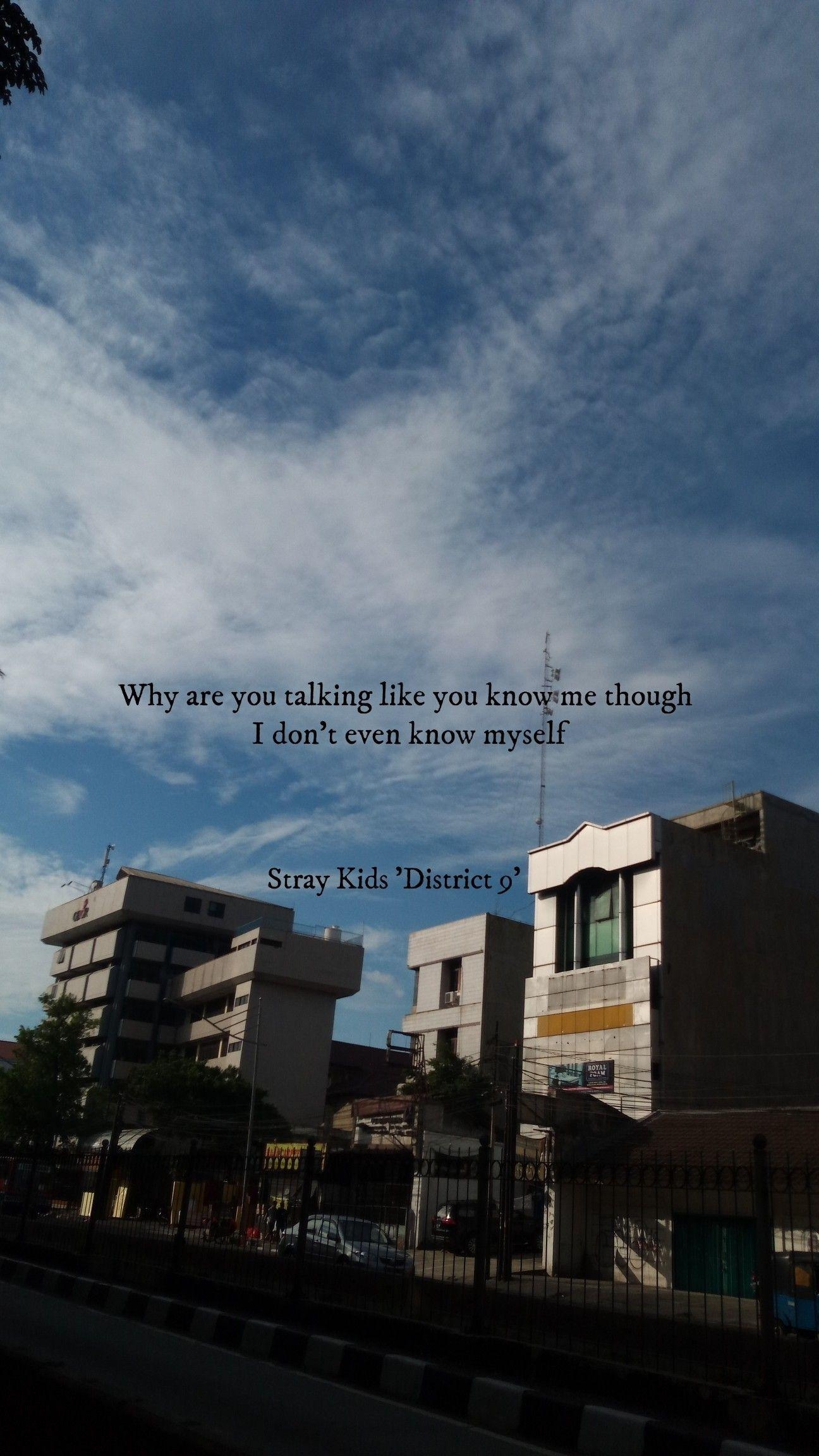 1300x2310 kpop lyrics stray kids district 9 #kpop #lyrics #straykids #stray, Phone