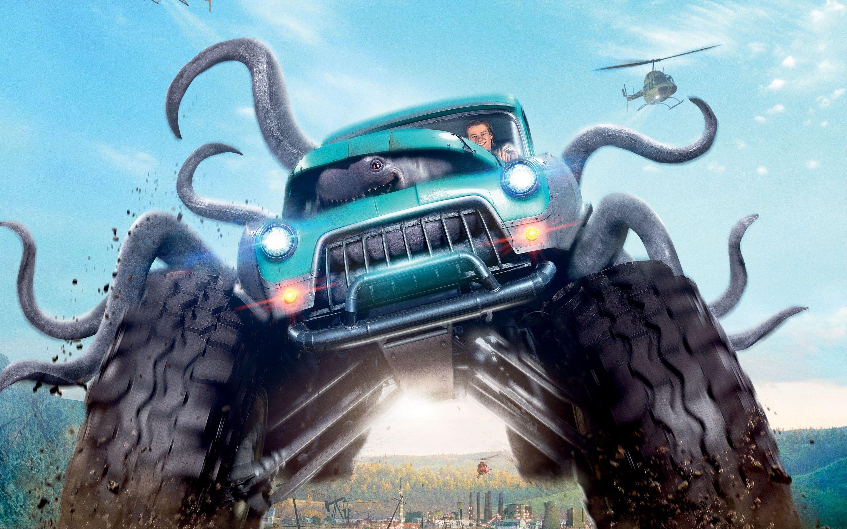 2880x1800 Wallpaper Monster Trucks, Animation, Movies, Desktop