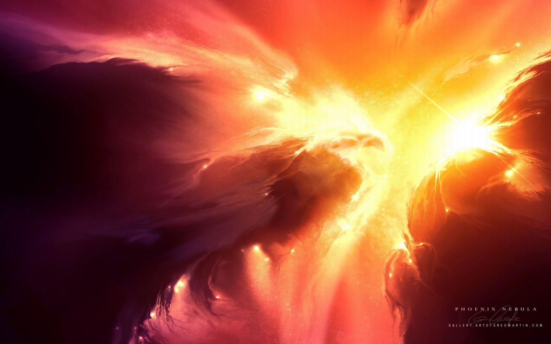 1920x1200 Abstract Phoenix Outer Space desktop PC and Mac wallpaper, Desktop