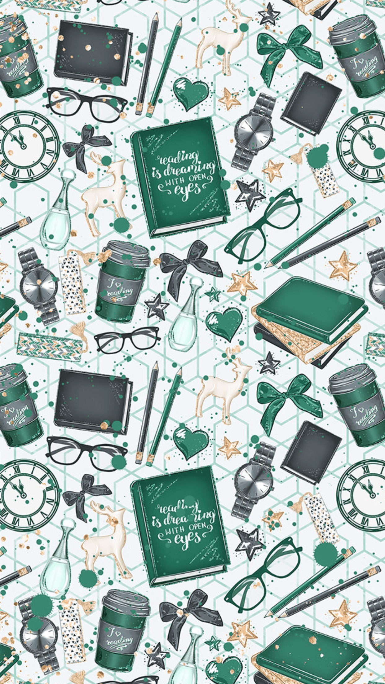 1250x2210 cute. green. books. wallpaper. Harry potter background, Harry, Phone