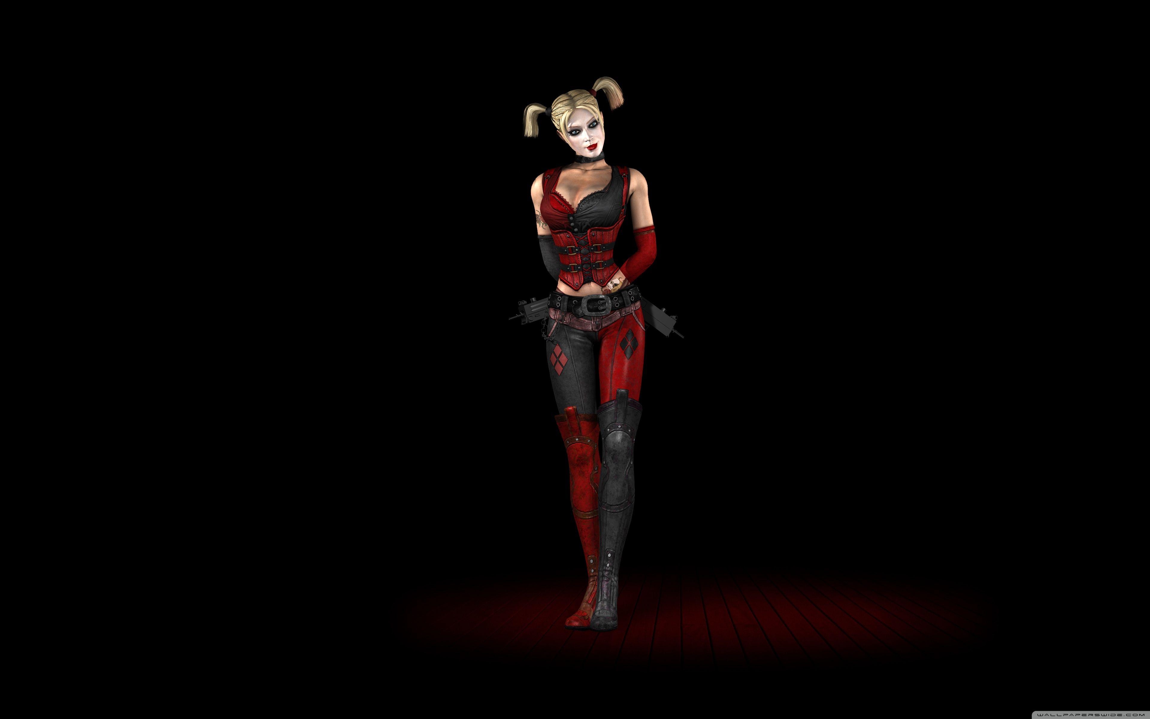 3840x2400 Harley Quinn Batman Arkham City ❤ 4K HD Desktop Wallpaper for 4K, Desktop