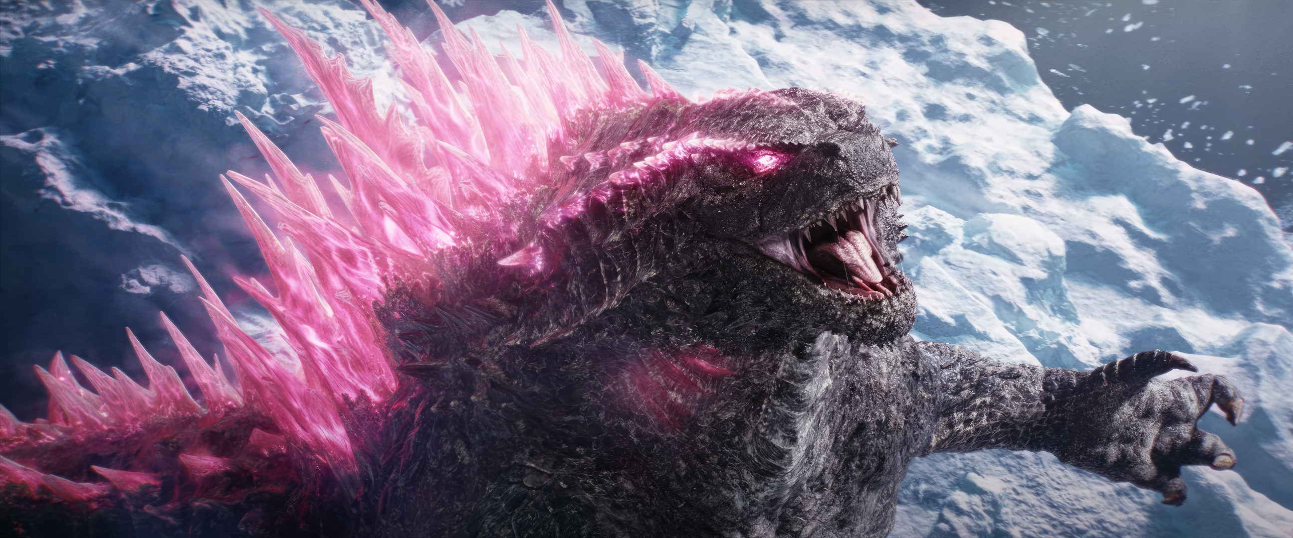 2600x1080 Godzilla x Kong: The New Empire HD, Dual Screen