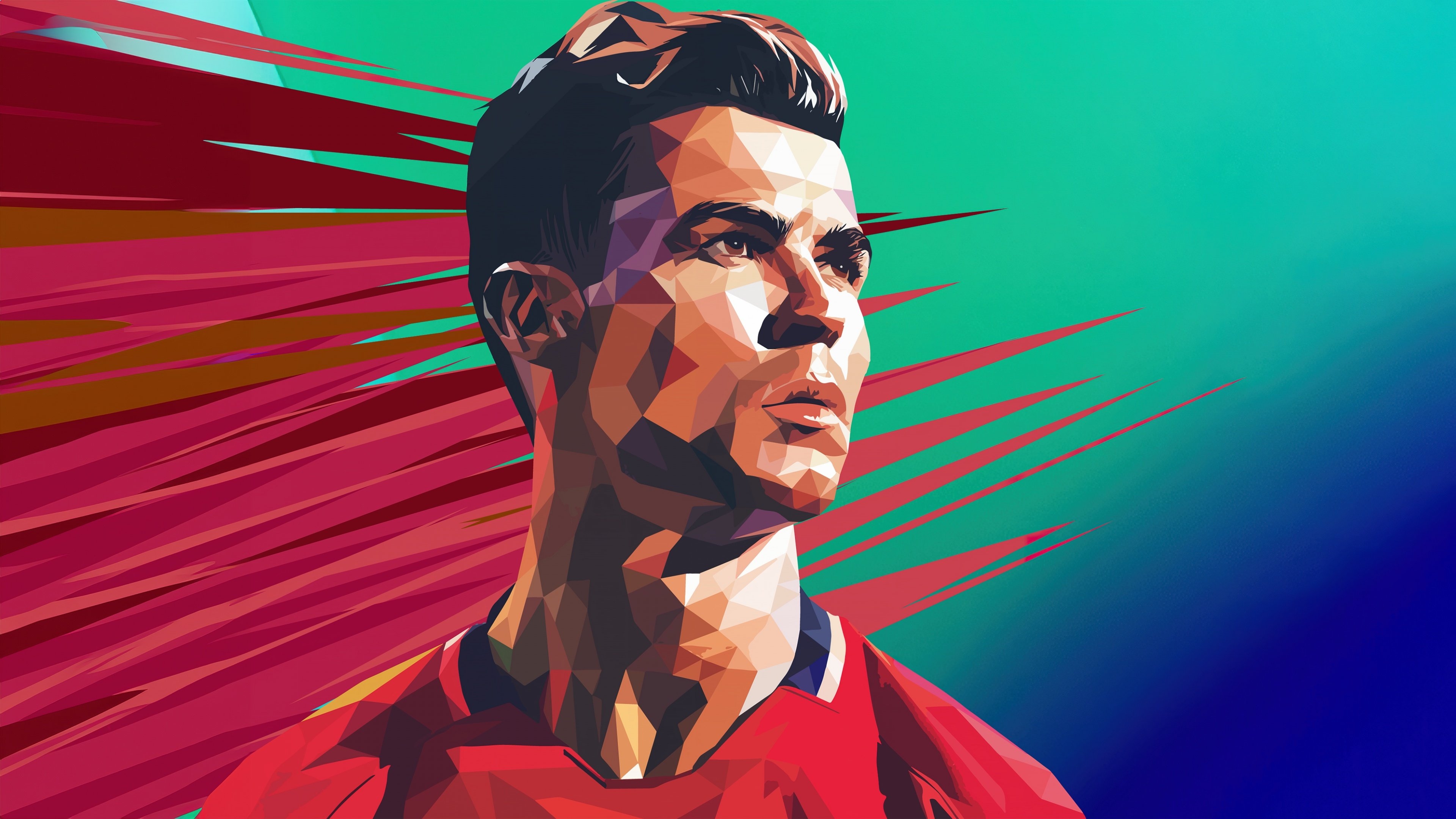 3840x2160 Cristiano Ronaldo Wallpaper 4K, Low, Desktop