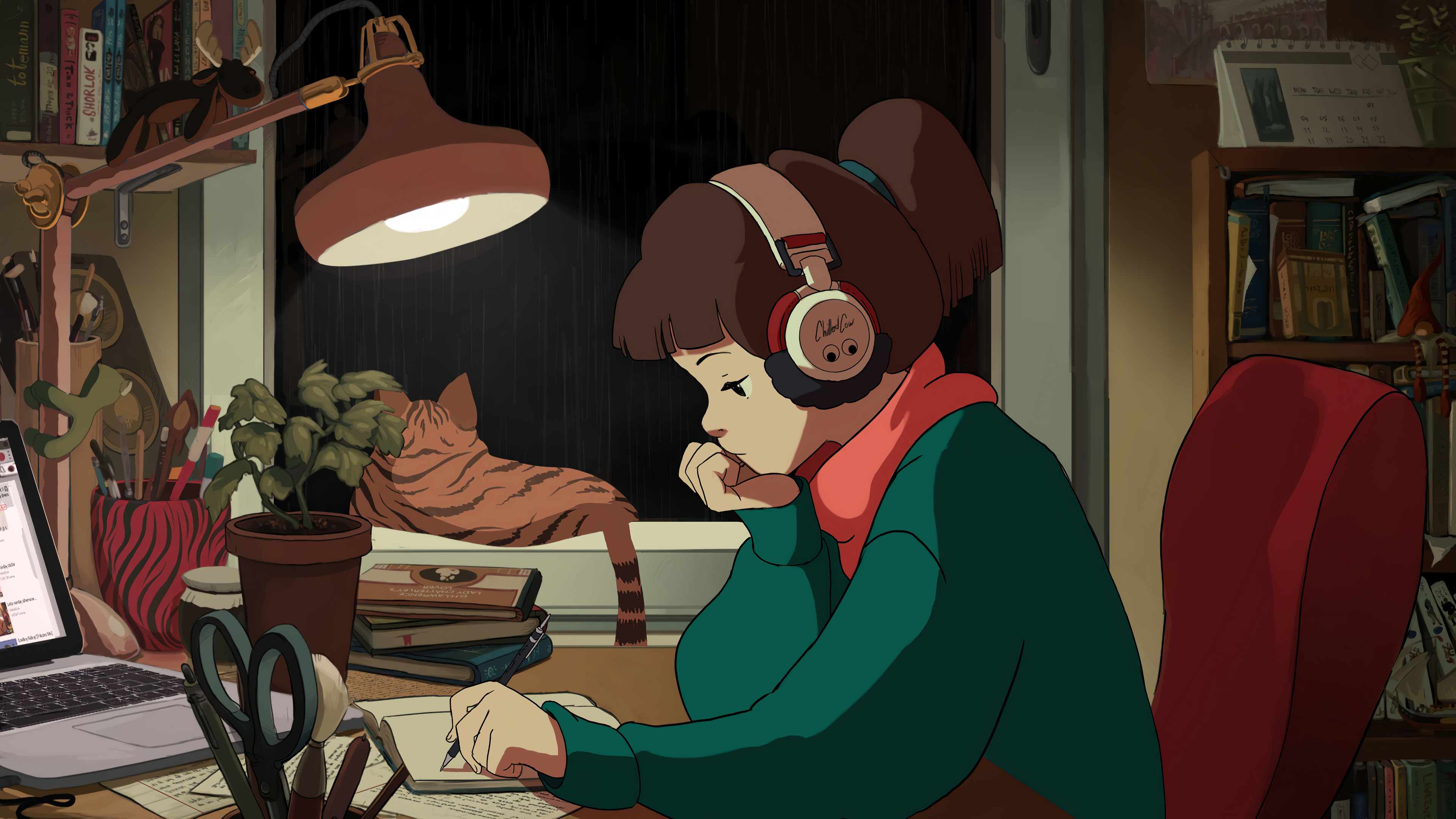 3840x2160 Lo Fi Hip Hop Beats To Study Relax To Girl (Wallpaper) (this Is The Best Resolution (1920x1080) Highest Dpi (96) I Could Find). If Anyone Has It At A Better Resolution Without The Dammed Compression I, Desktop