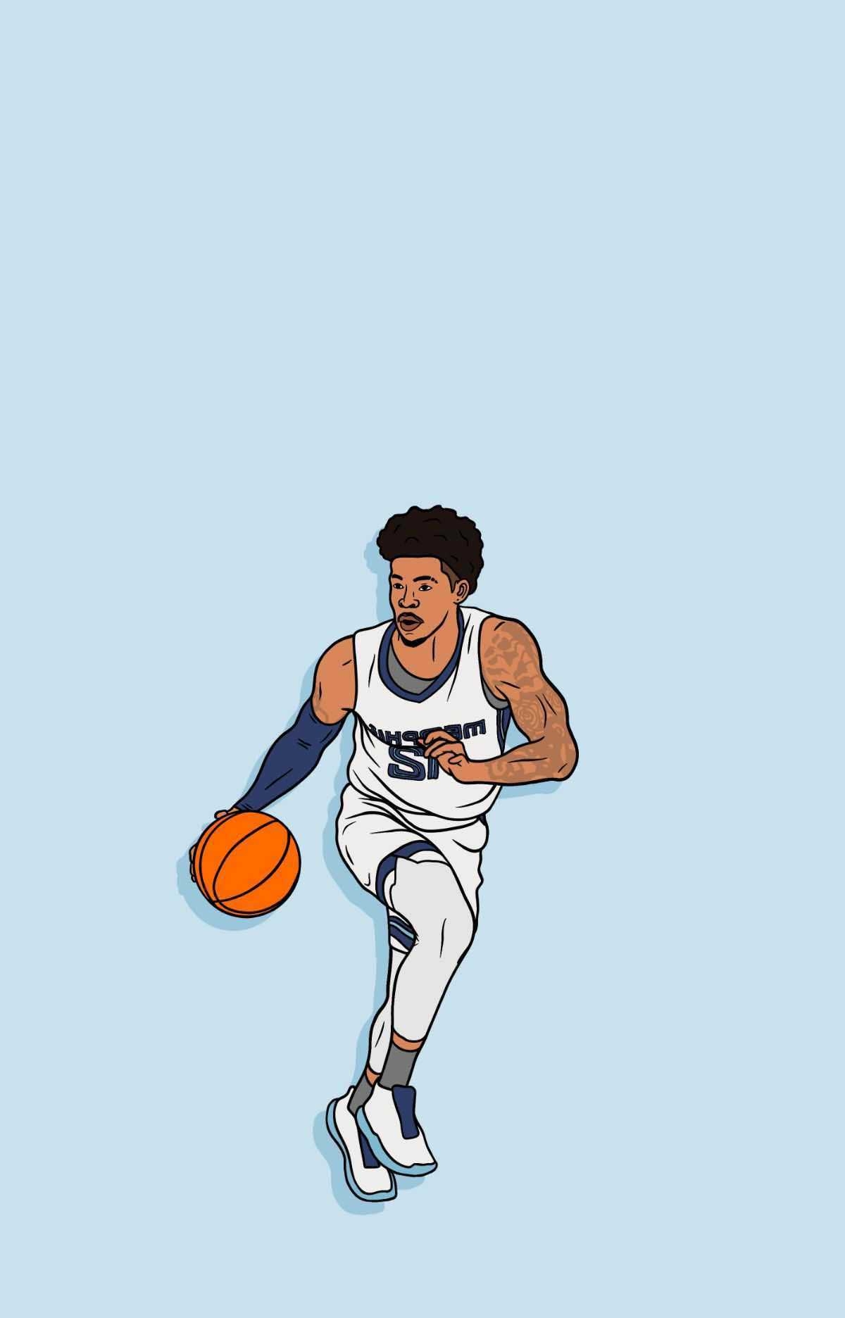 1200x1880 HD Ja Morant Wallpaper, Phone