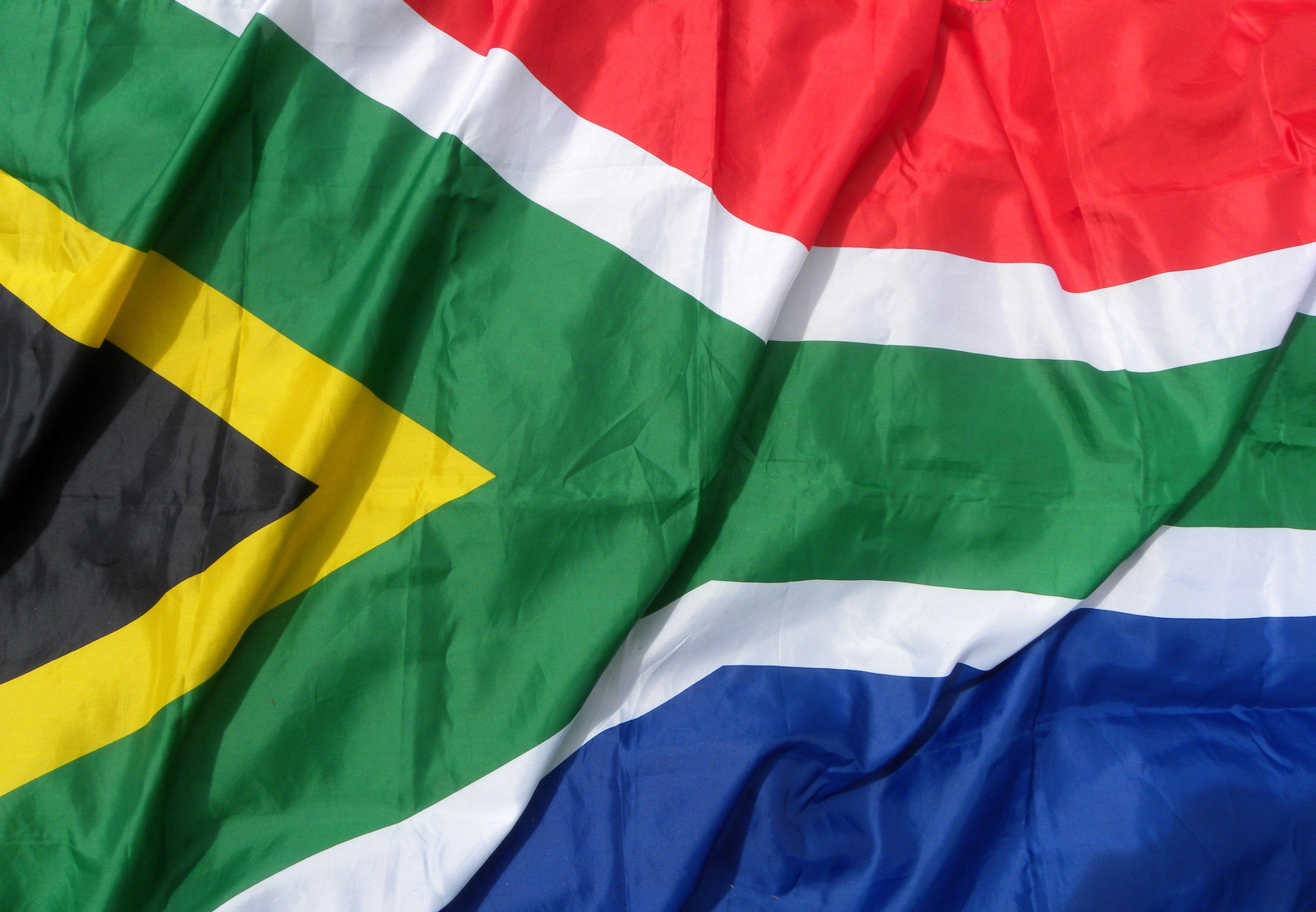 4000x2780 px South African Flag Wallpaper, Desktop