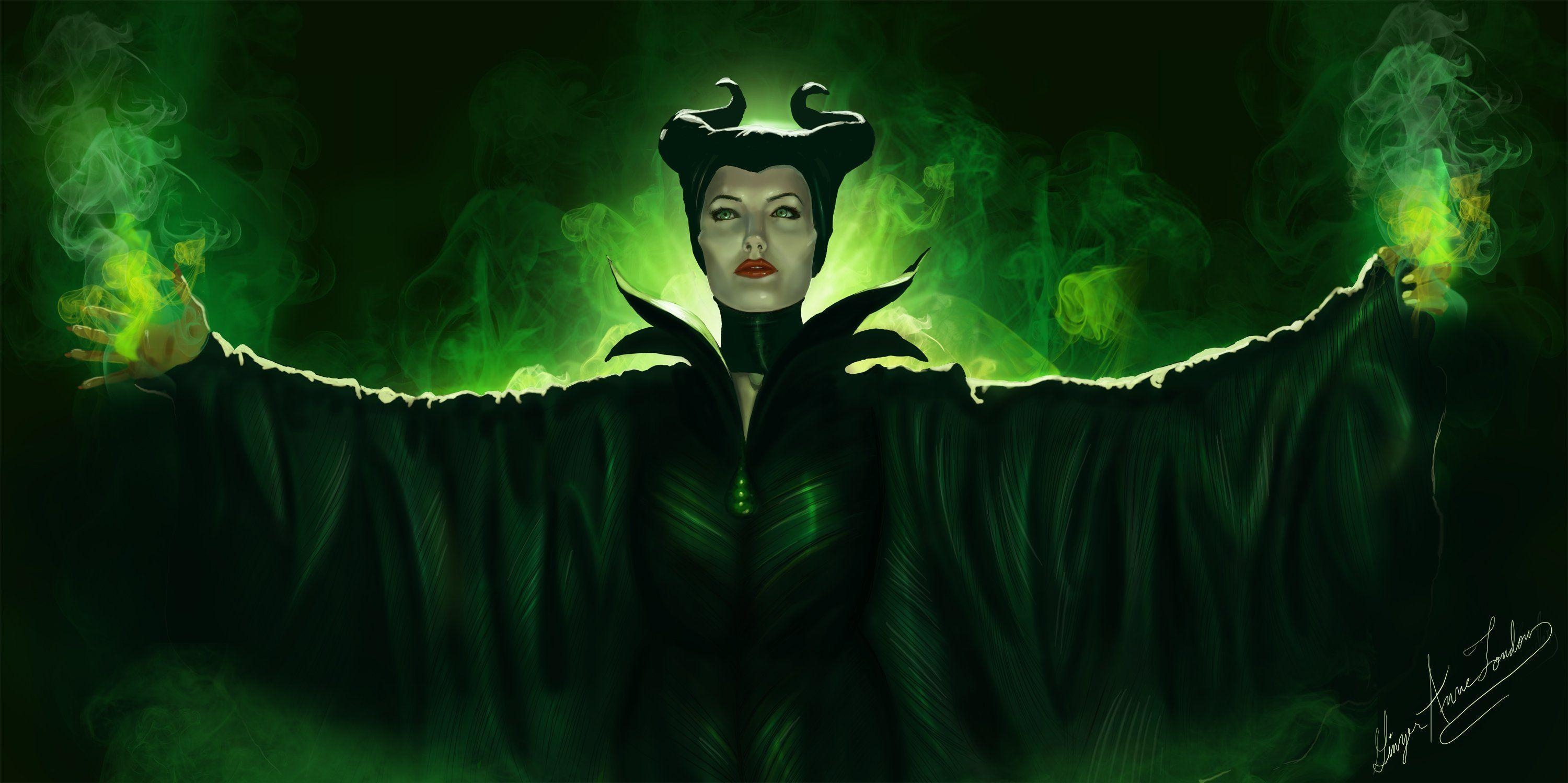 3000x1500 MALEFICENT fantasy disney action adventure family snow white 35, Dual Screen