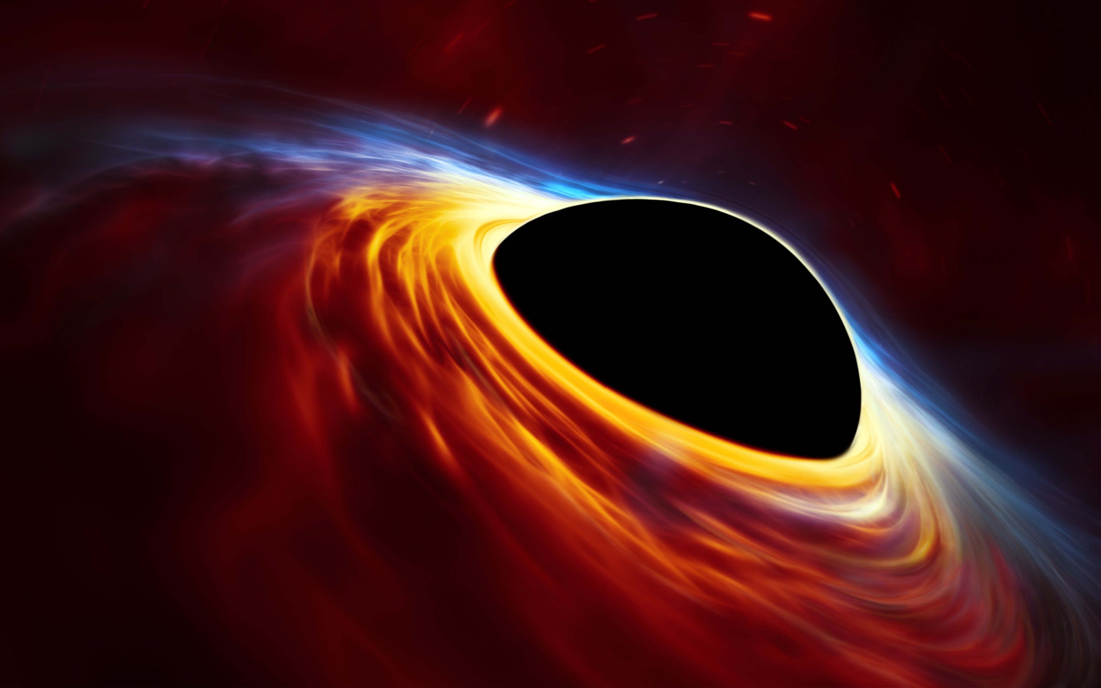 3840x2400 4k Wallpaper Black Hole, Desktop