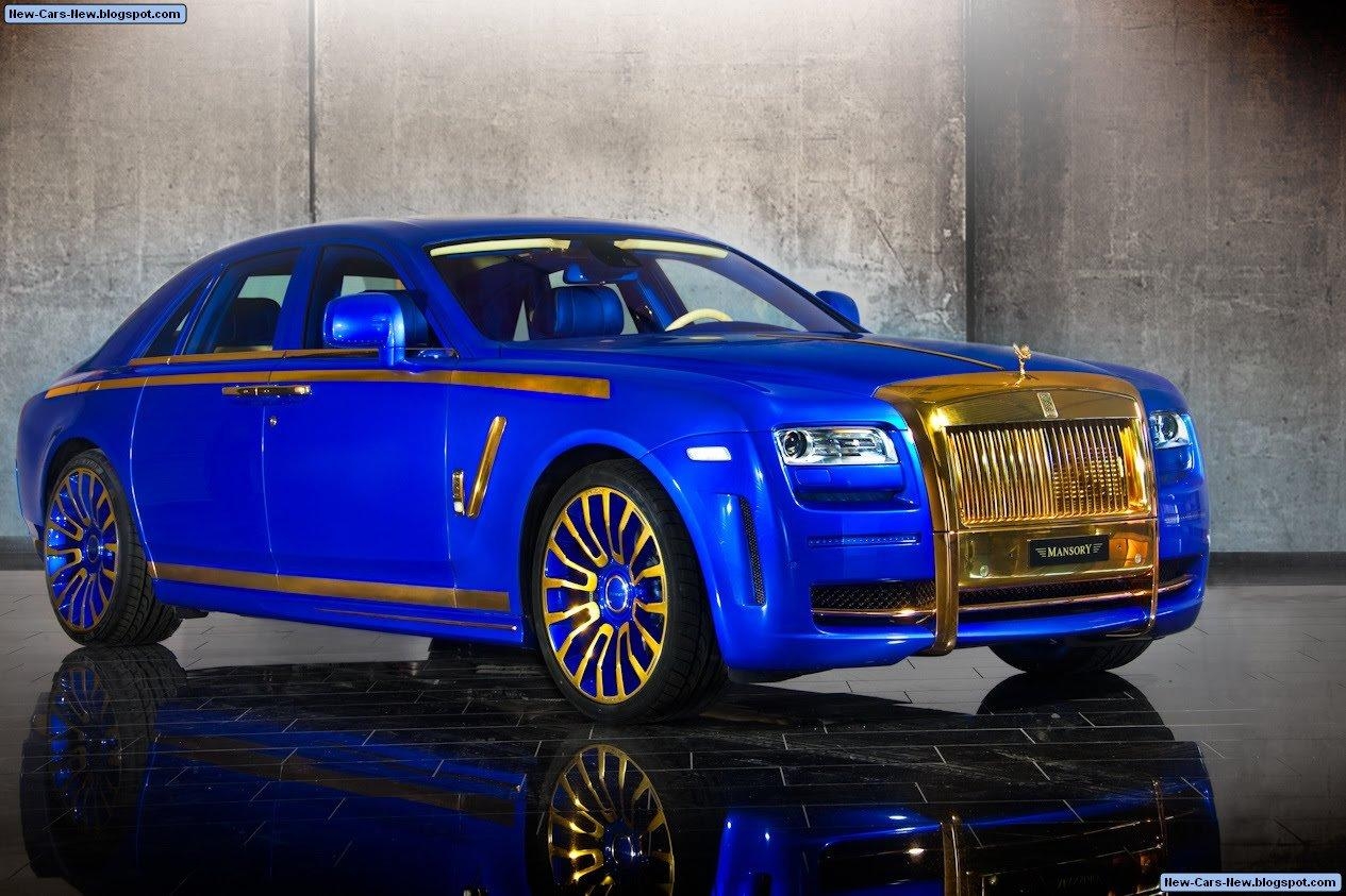 1270x850 New Cars: Mansory Rolls Royce Ghost Gold Edition, Desktop