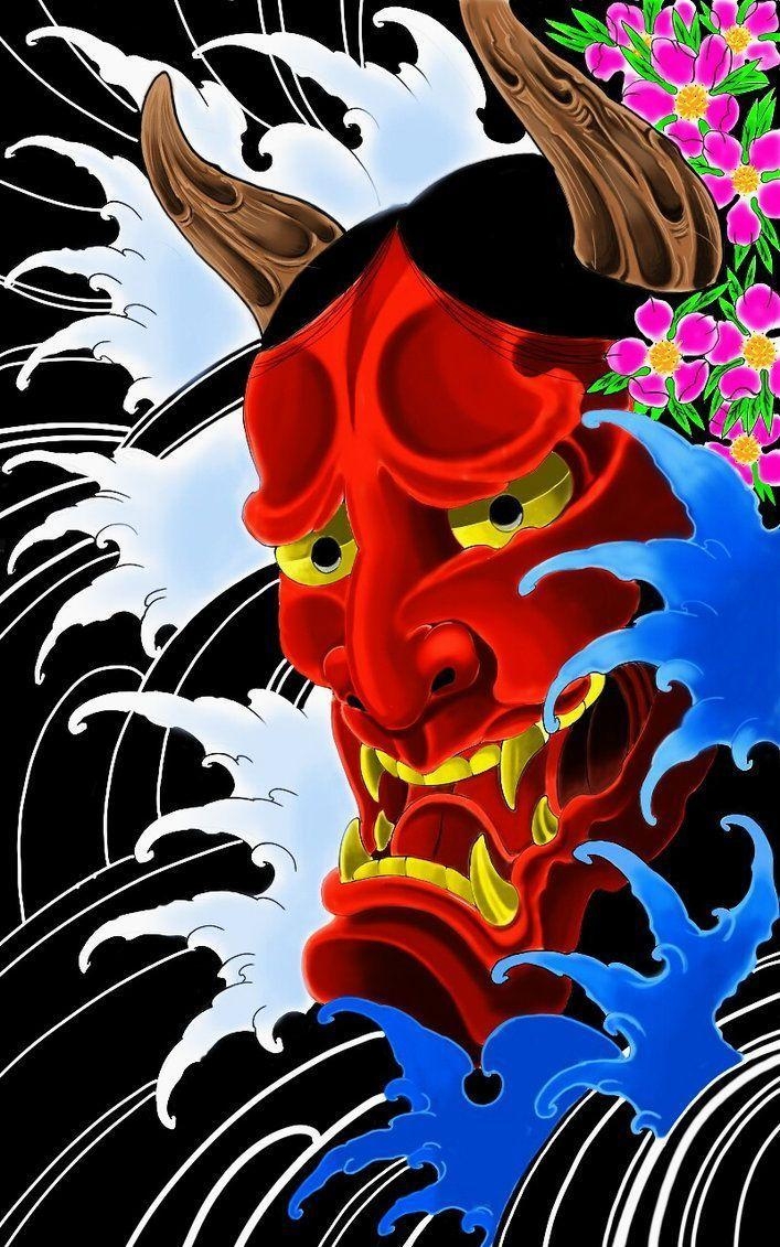 710x1140 Oni Irezumi Wallpaper Free Oni Irezumi Background, Phone