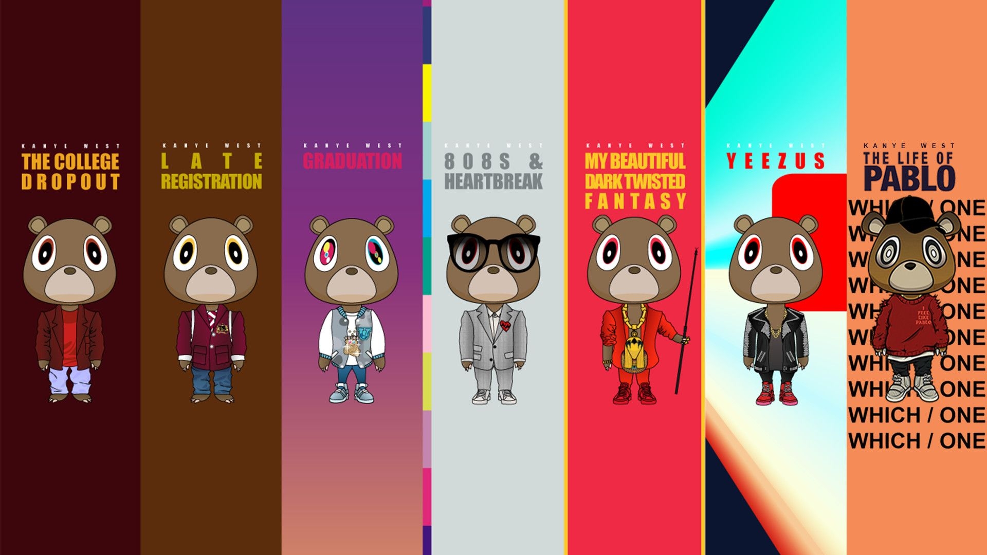 1920x1080 Yeezy Bear Computer Wallpaper, Desktop