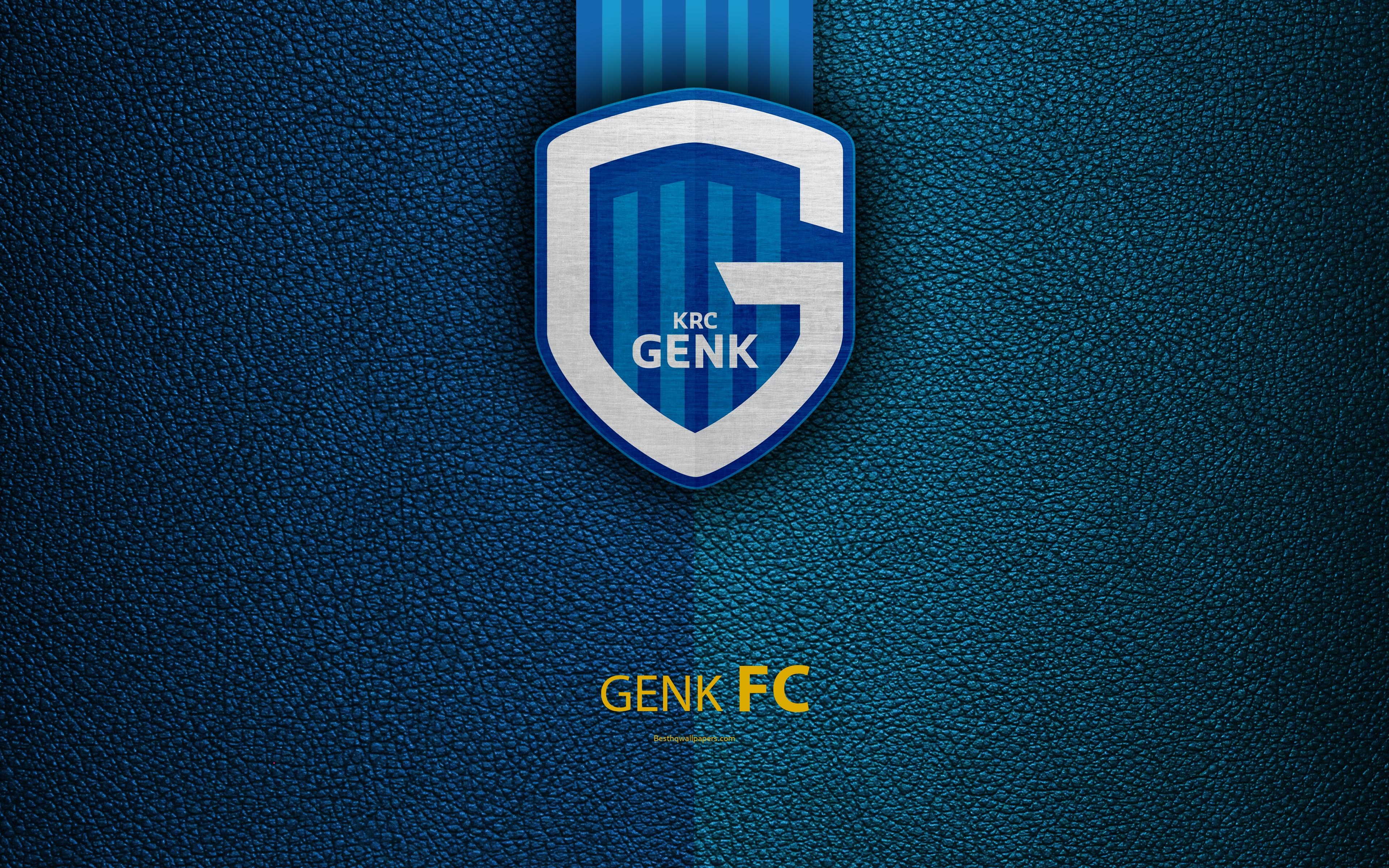 3840x2400 Download wallpaper KRC Genk, 4K, Belgian Football Club, Genk FC, Desktop