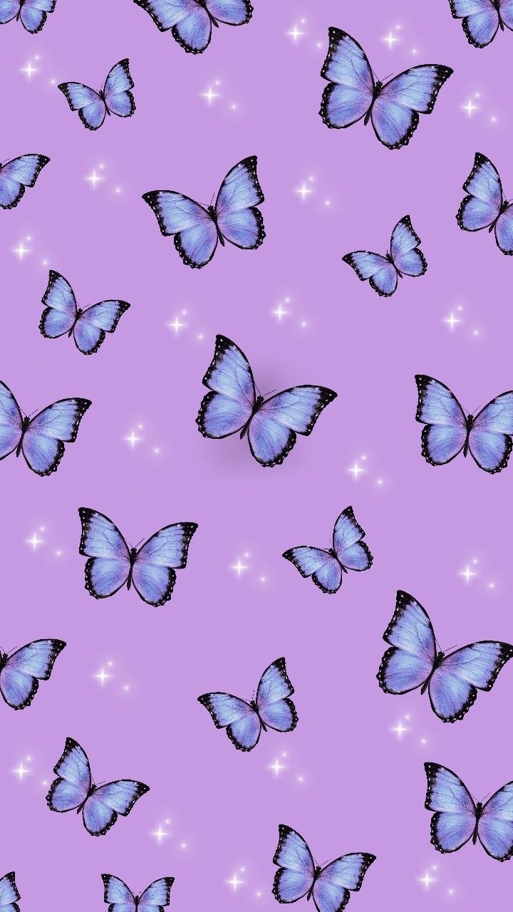 720x1280 Butterfly Wallpaper. Butterfly wallpaper, Purple wallpaper, Butterfly wallpaper iphone, Phone