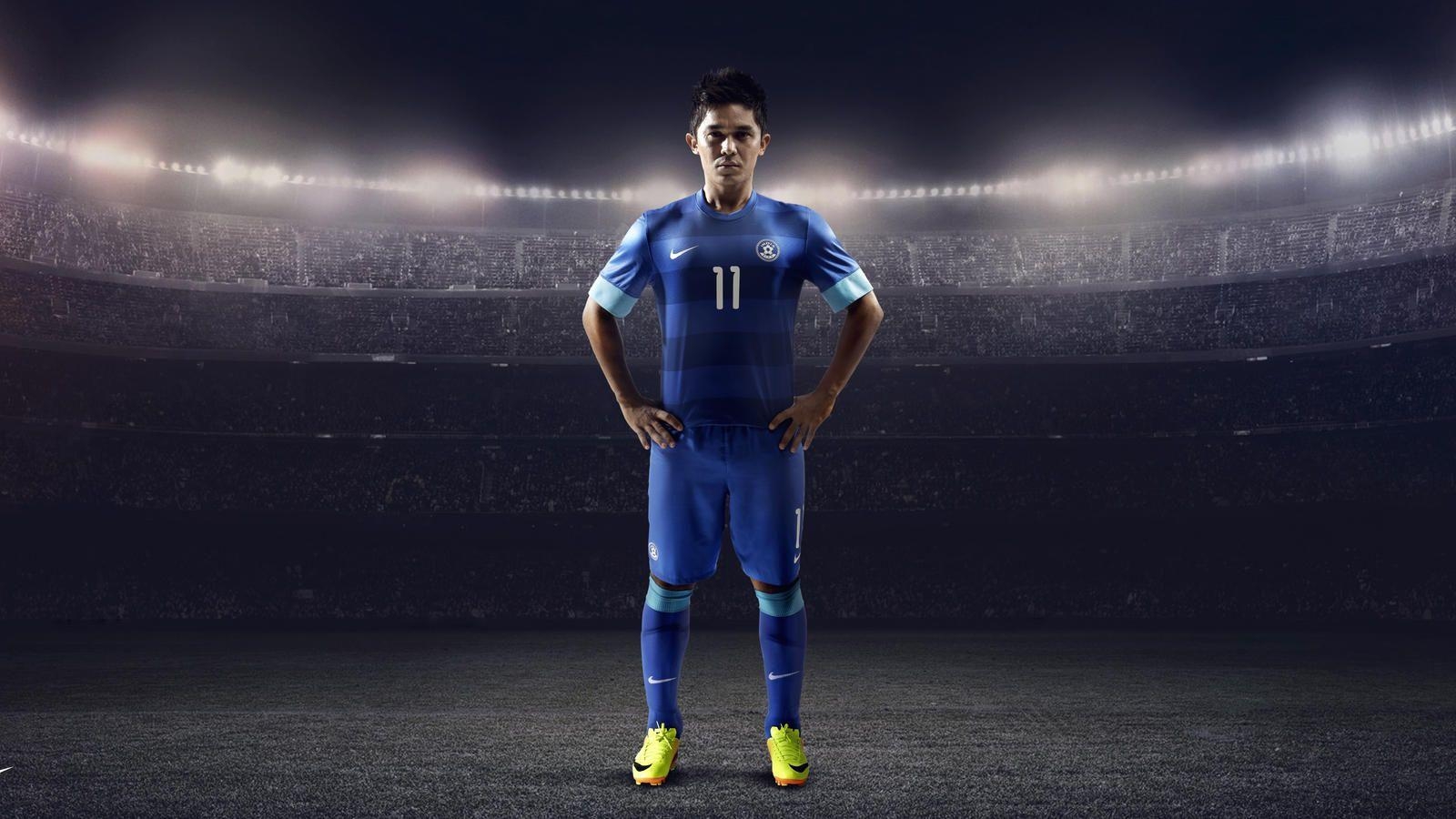 1600x900 Nike Unveils India National Football Team Kit. sunil chetri, Desktop