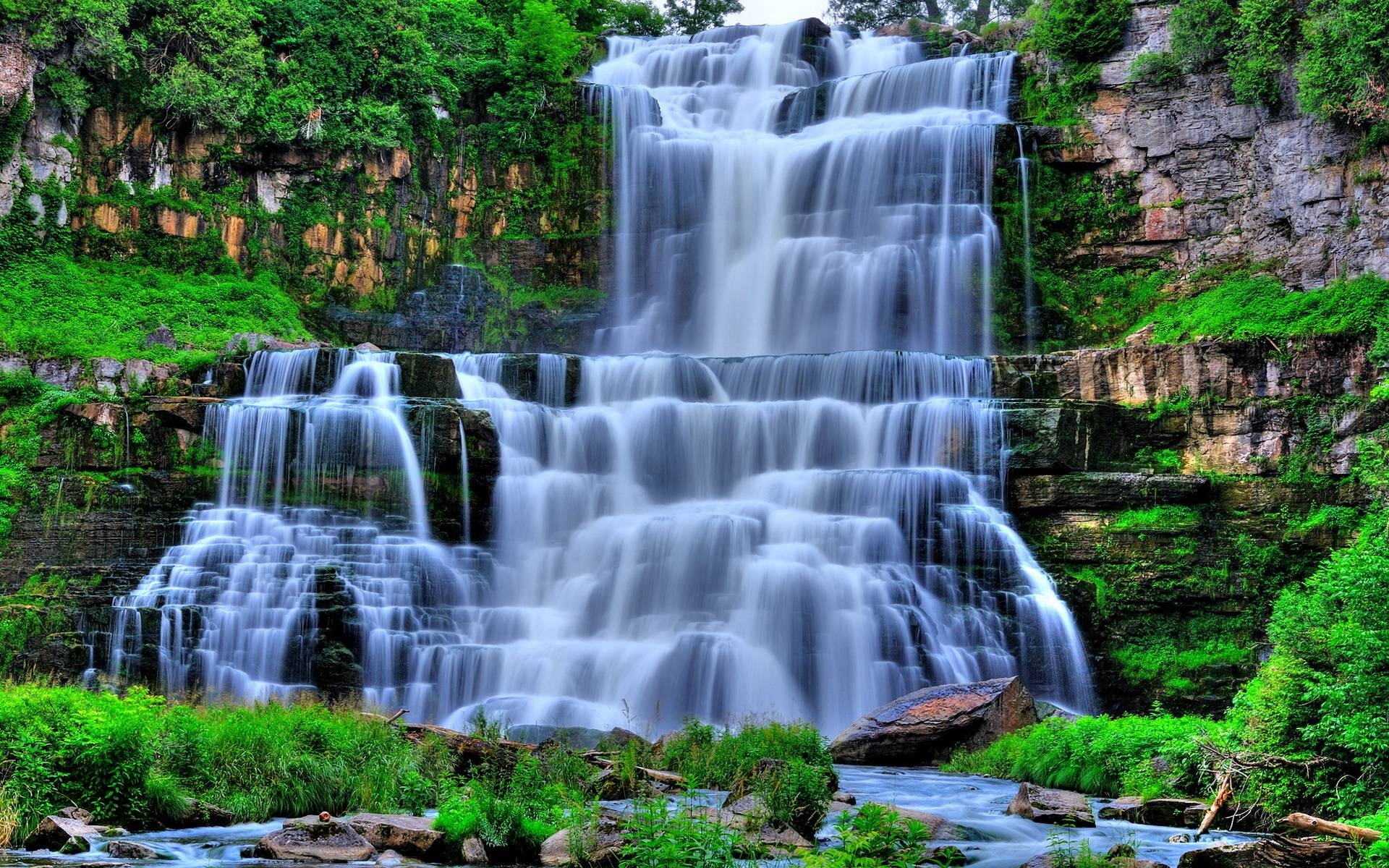 1920x1200 Waterfall Wallpaper Full HD, Desktop