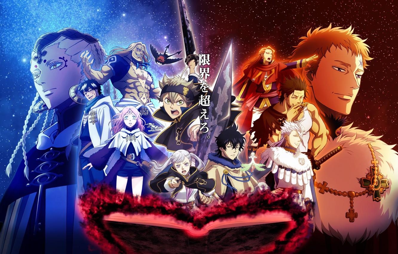 1340x850 Wallpaper anime, art, characters, Black Clover image, Desktop