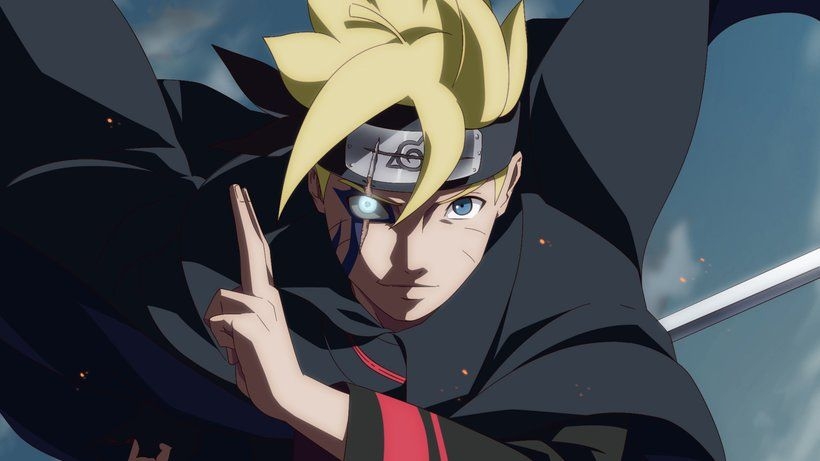 820x470 Boruto Uzumaki Karma Mark Boruto Anime 4K, Desktop