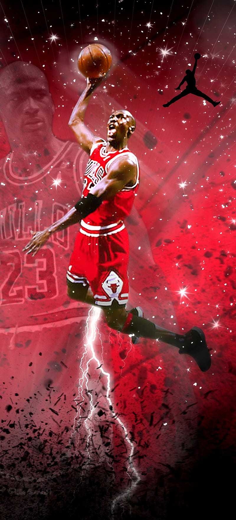 800x1760 Michael Jordan Wallpaper, Phone