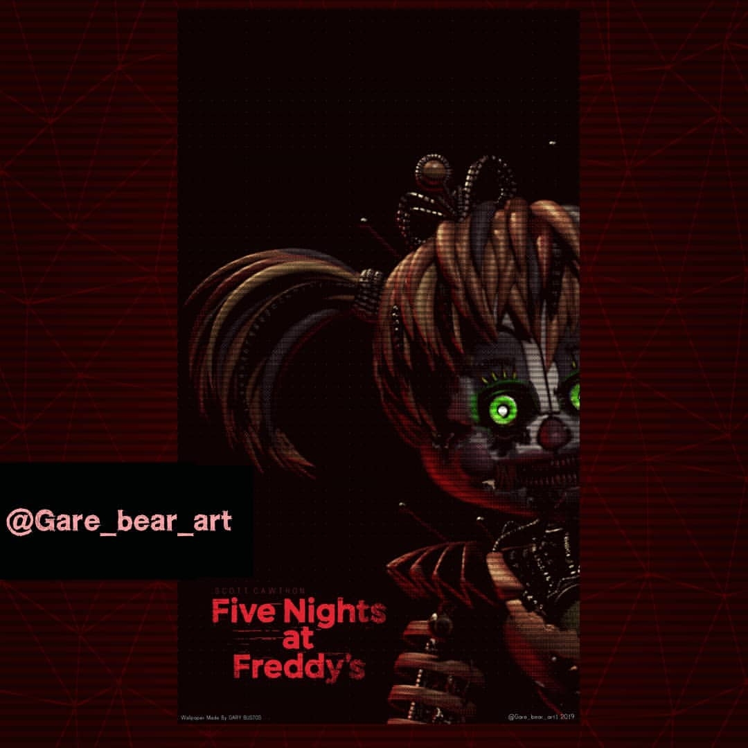 1080x1080 image tagged with #fnaf4 on instagram, Phone