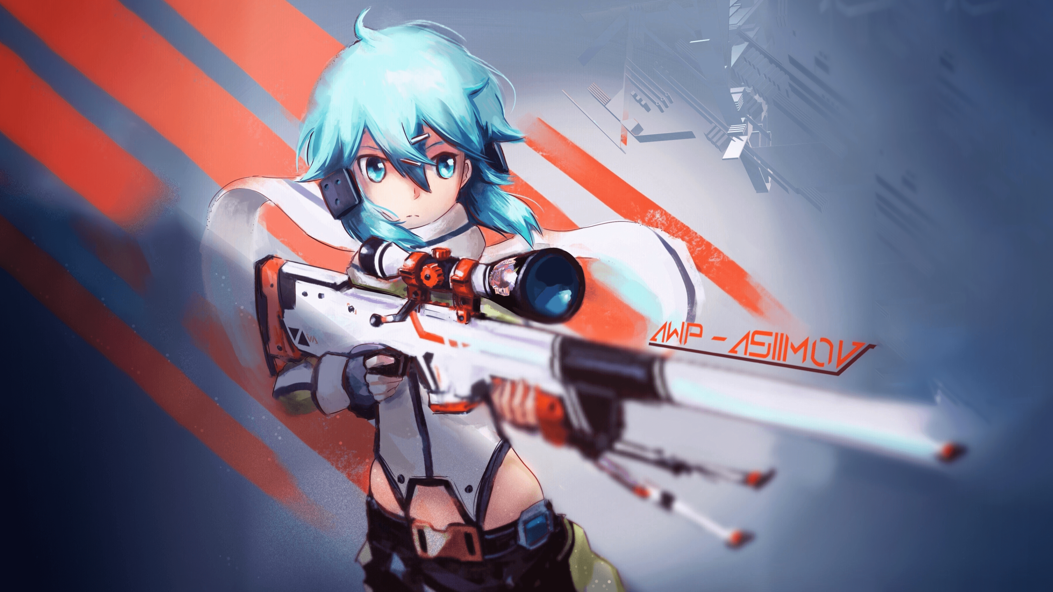 3630x2040 Sinon Asiimov Sinon XLIII [Wallpaper], Desktop