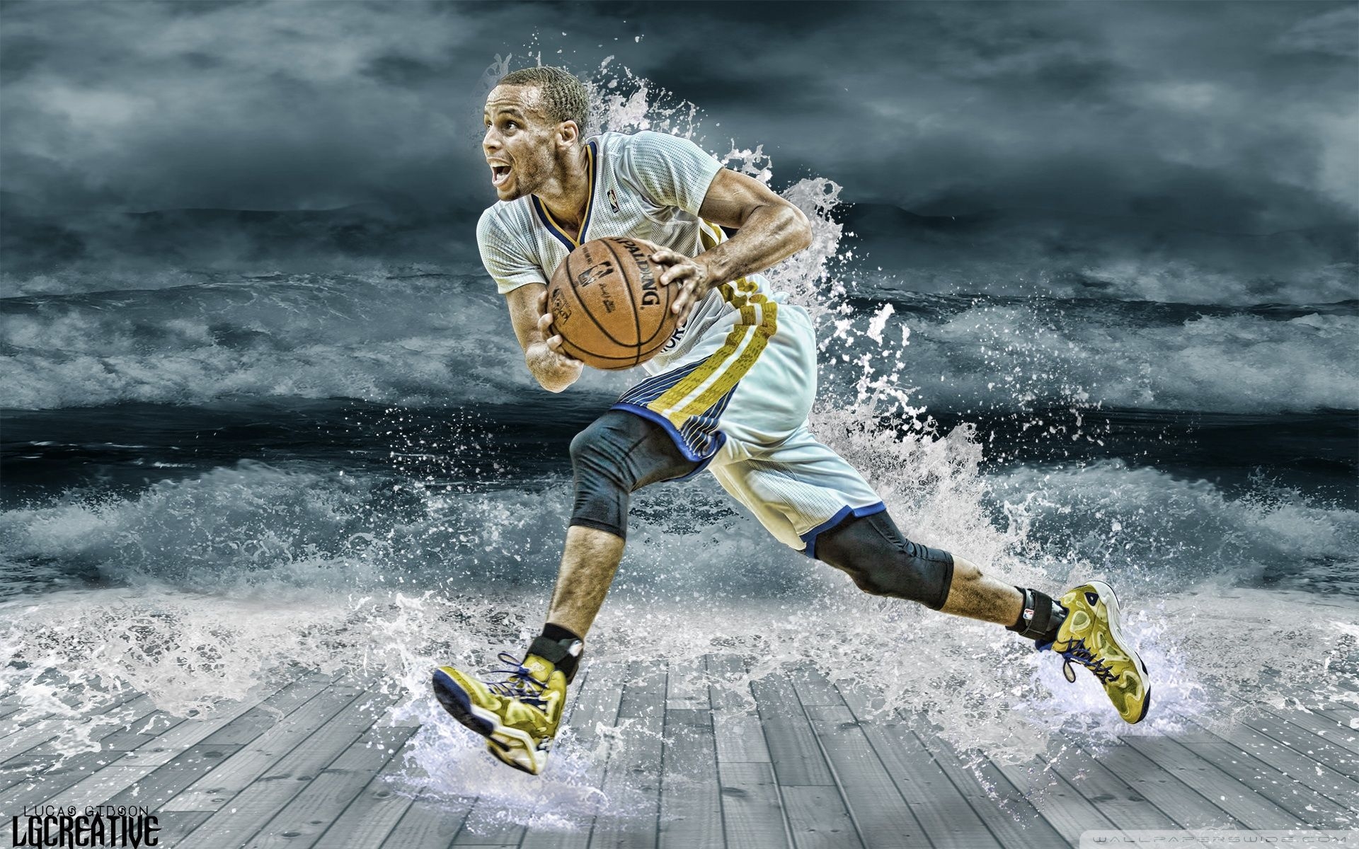 1920x1200 Nba Wallpaper Stephen Curry Stephen Curry Wallpaper Curry Splash, Desktop