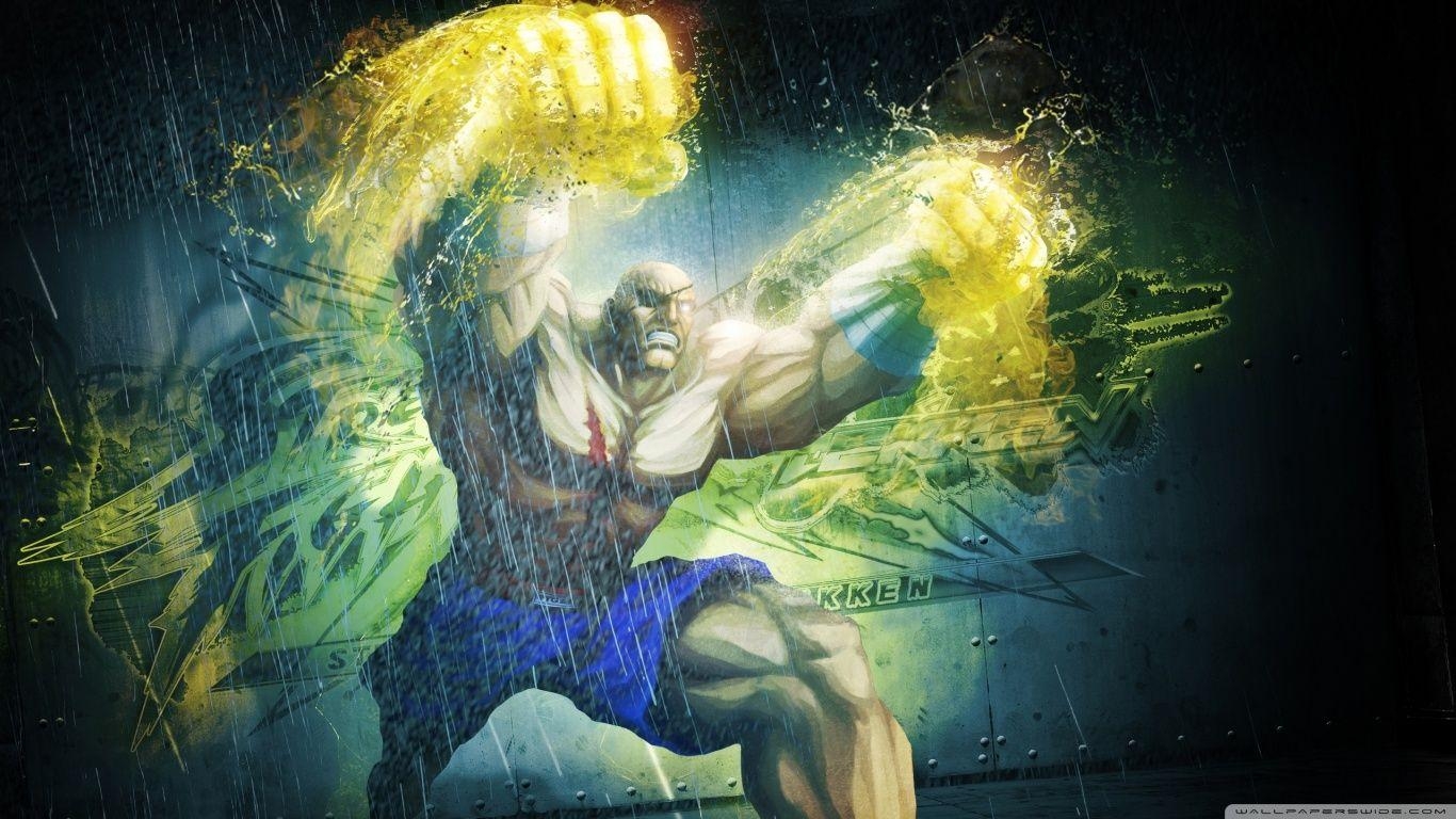 1370x770 SAGAT IN STREET FIGHTER HD desktop wallpaper, High Definition, Desktop