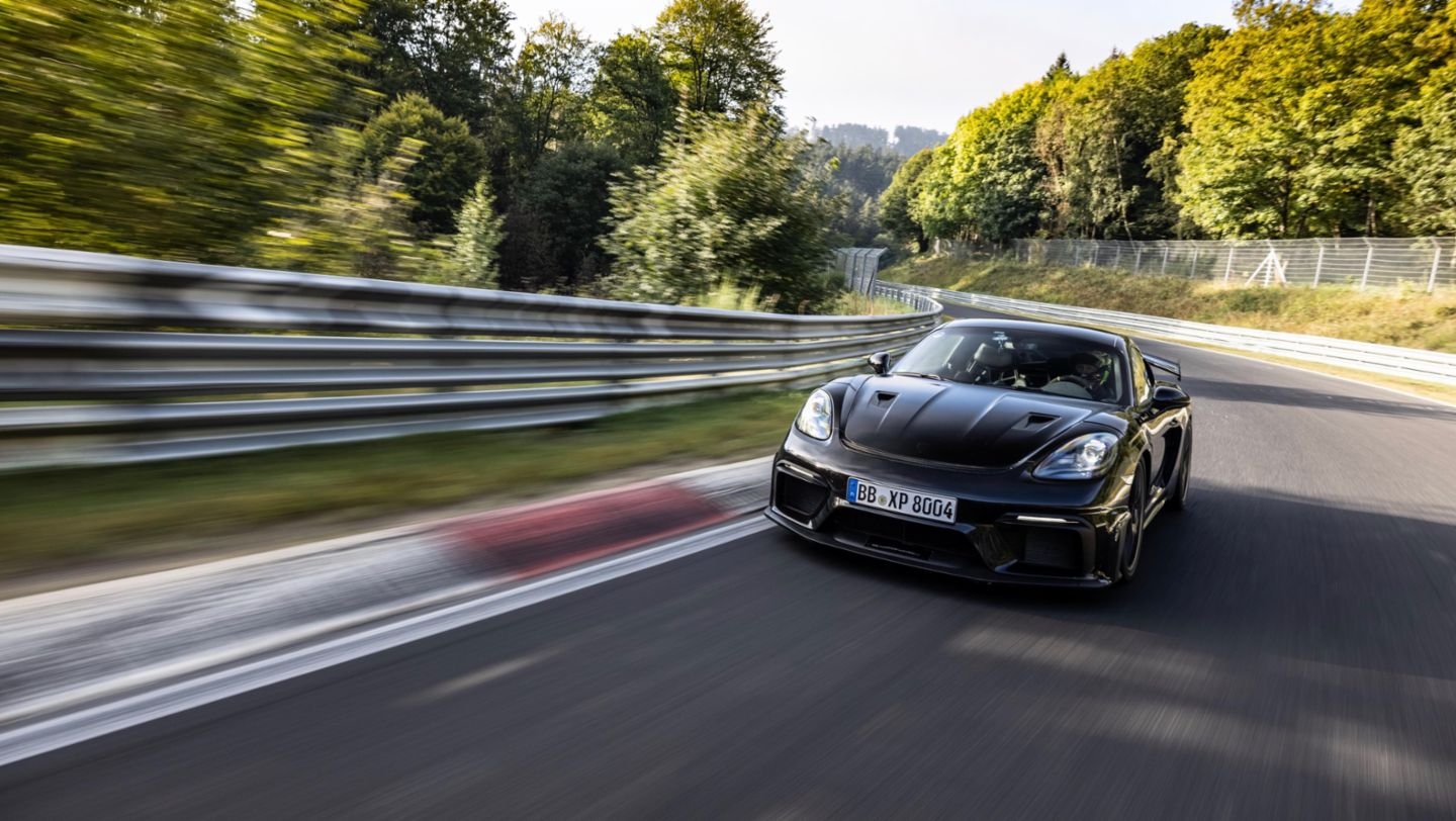 1440x820 New Porsche 718 Cayman GT4 RS excels during final testing, Desktop