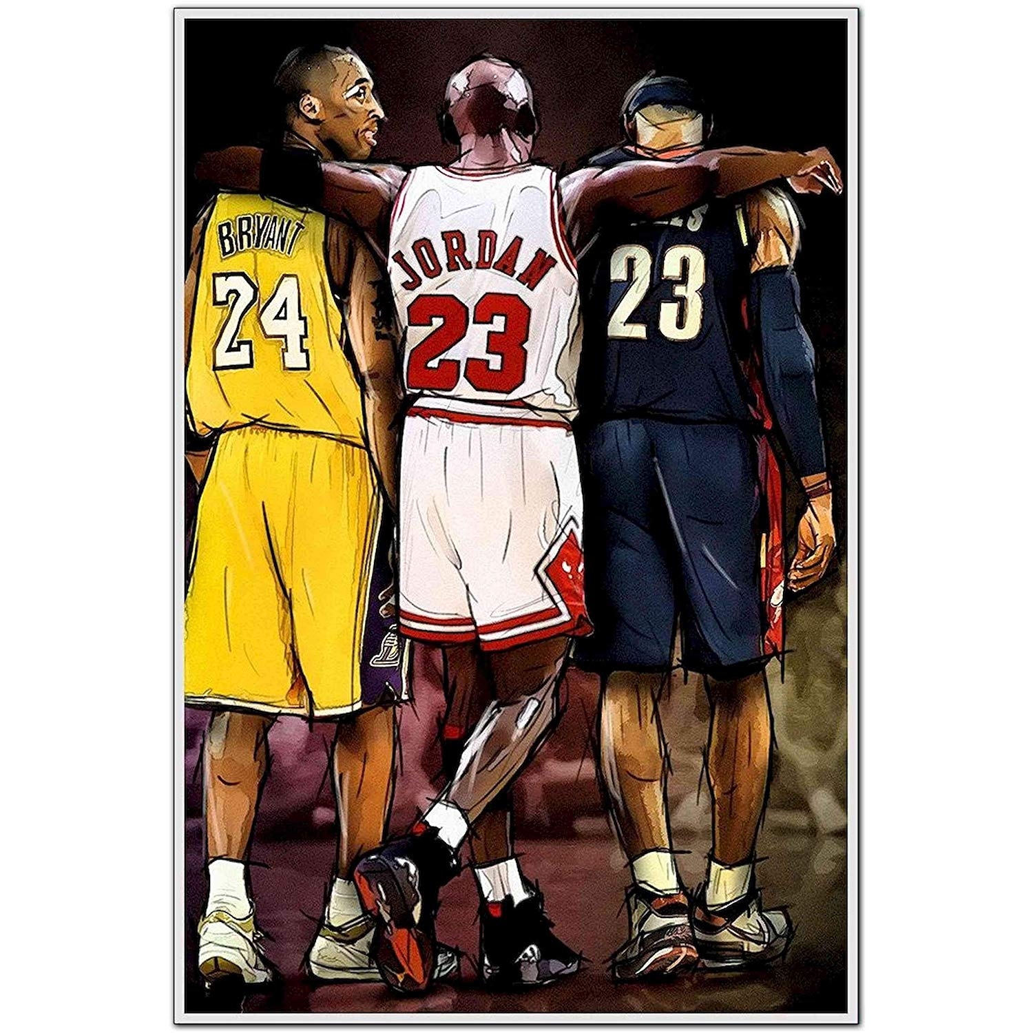 1500x1500 Amazon.com, socalsunny NBA Legends Lebron James, Michael, Phone