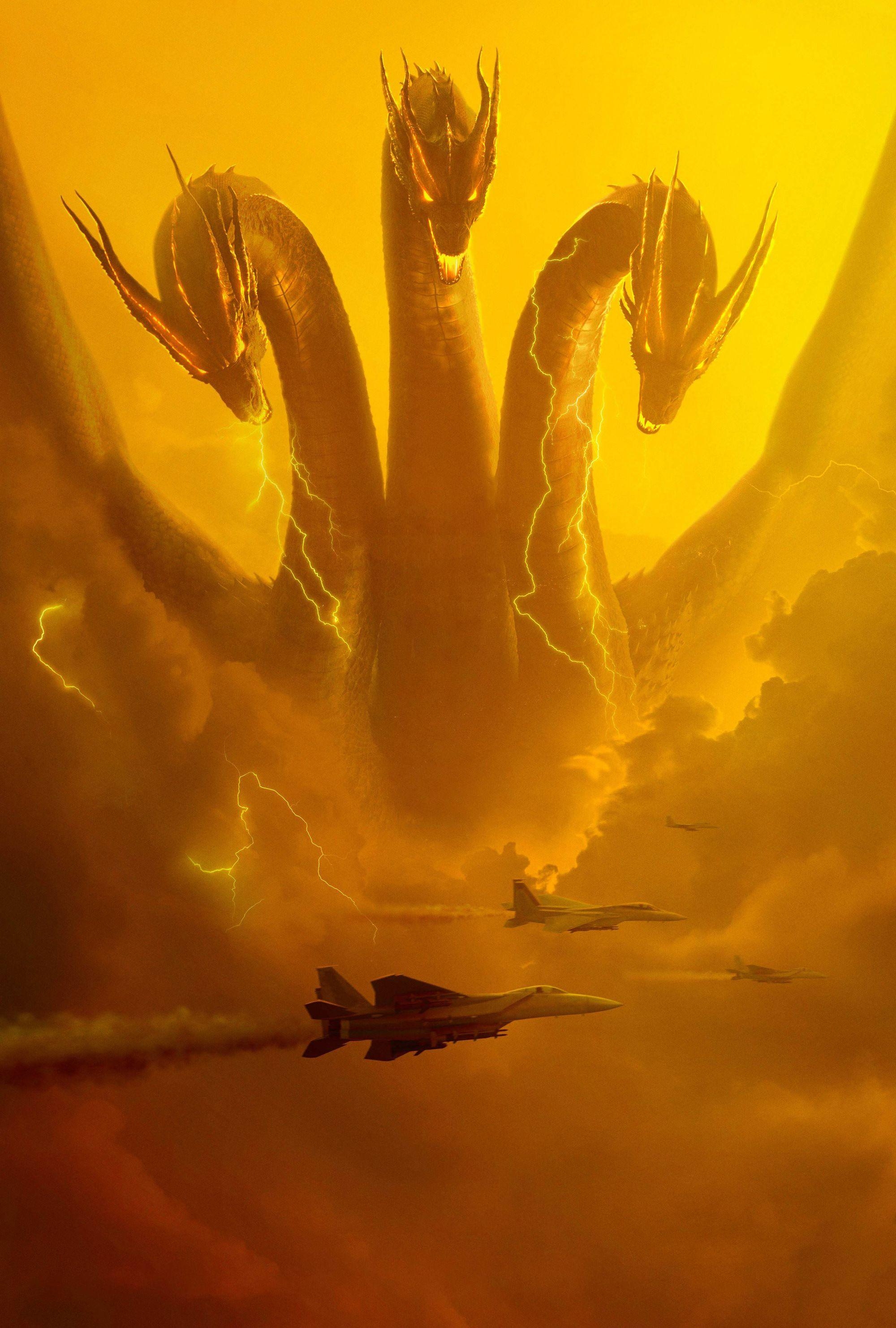 2000x2970 King Ghidorah (MonsterVerse), Phone