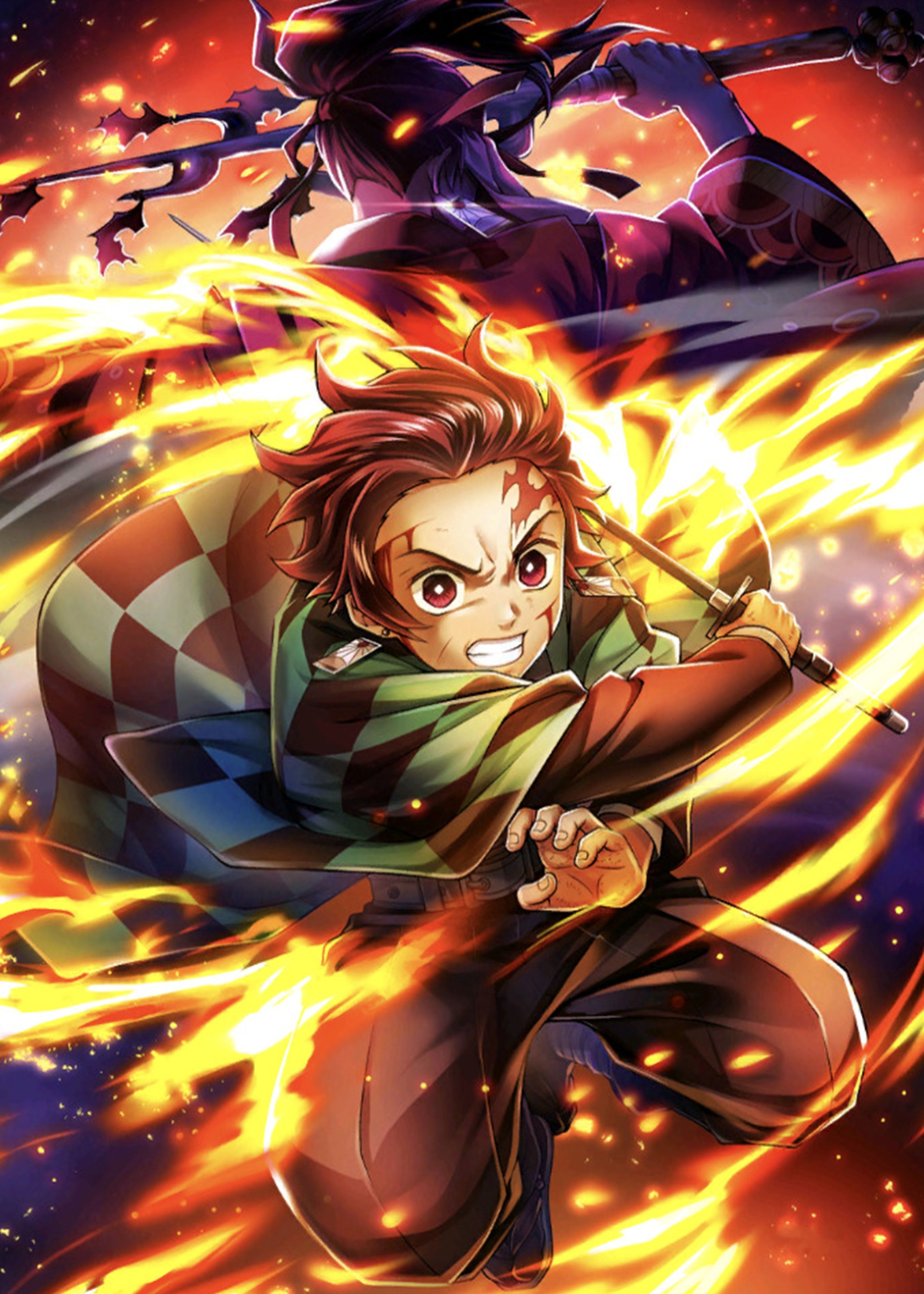 2900x4060 Demon Slayer no Yaiba Attack Photographic Print by ArtandDesignI. Anime demon, Anime, Anime characters, Phone