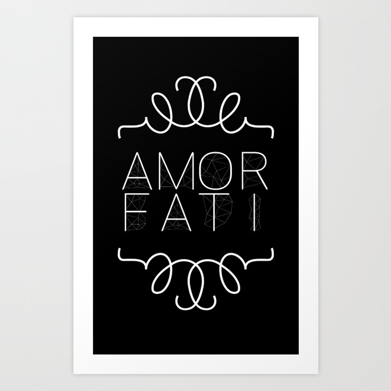 1500x1500 Amor Fati Art Print by HIAWOL △ Mandah Moon, Phone