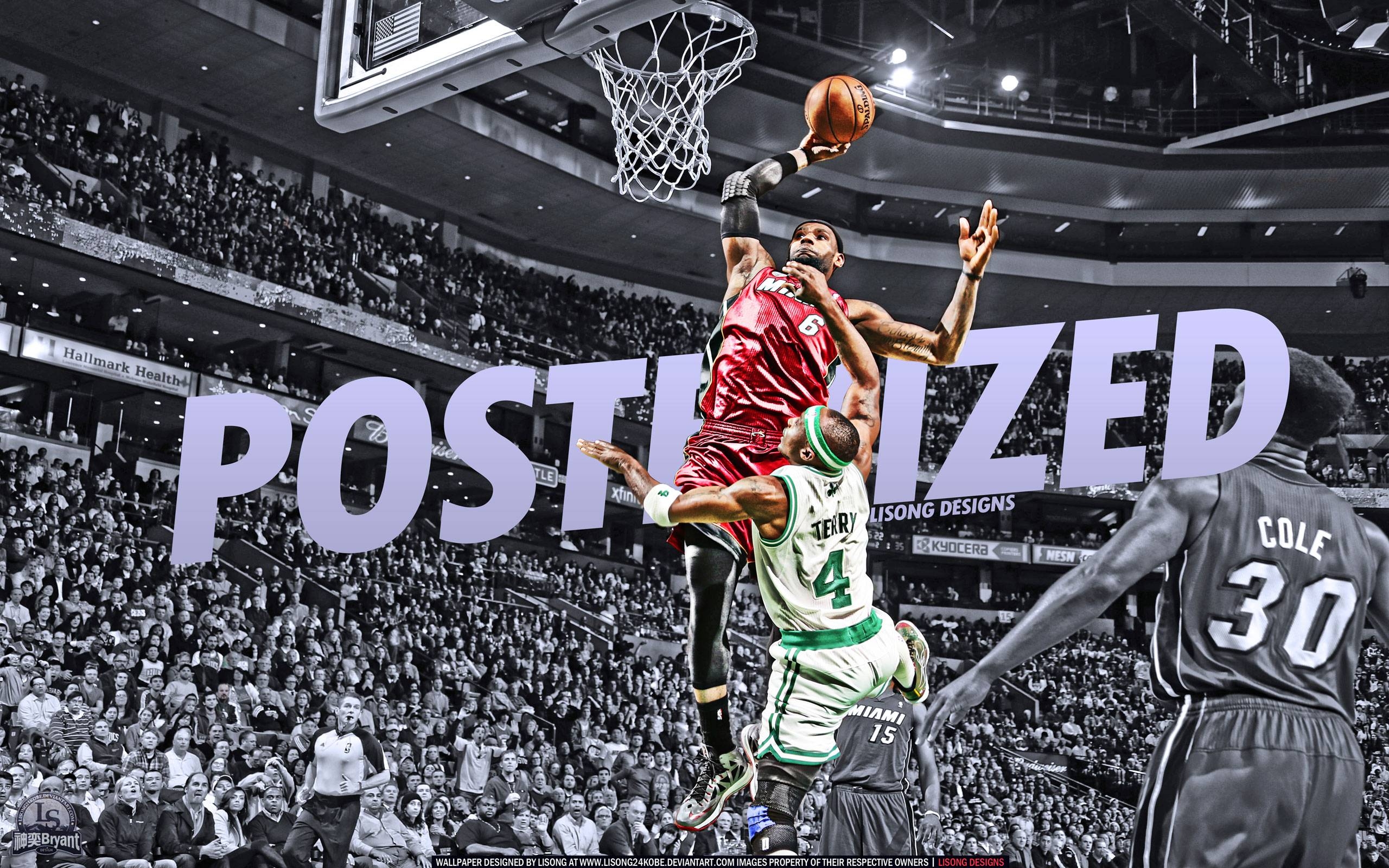 2560x1600 LeBron James Dunk Over Jason Terry  Wallpaper, Desktop