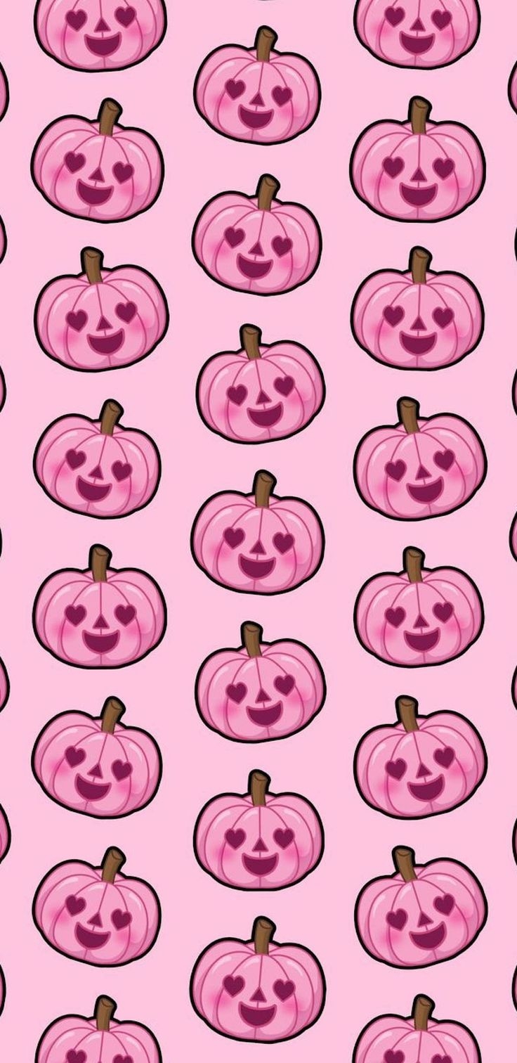 740x1520 Halloween. Pumpkin wallpaper, Pink halloween, Pink wallpaper iphone, Phone