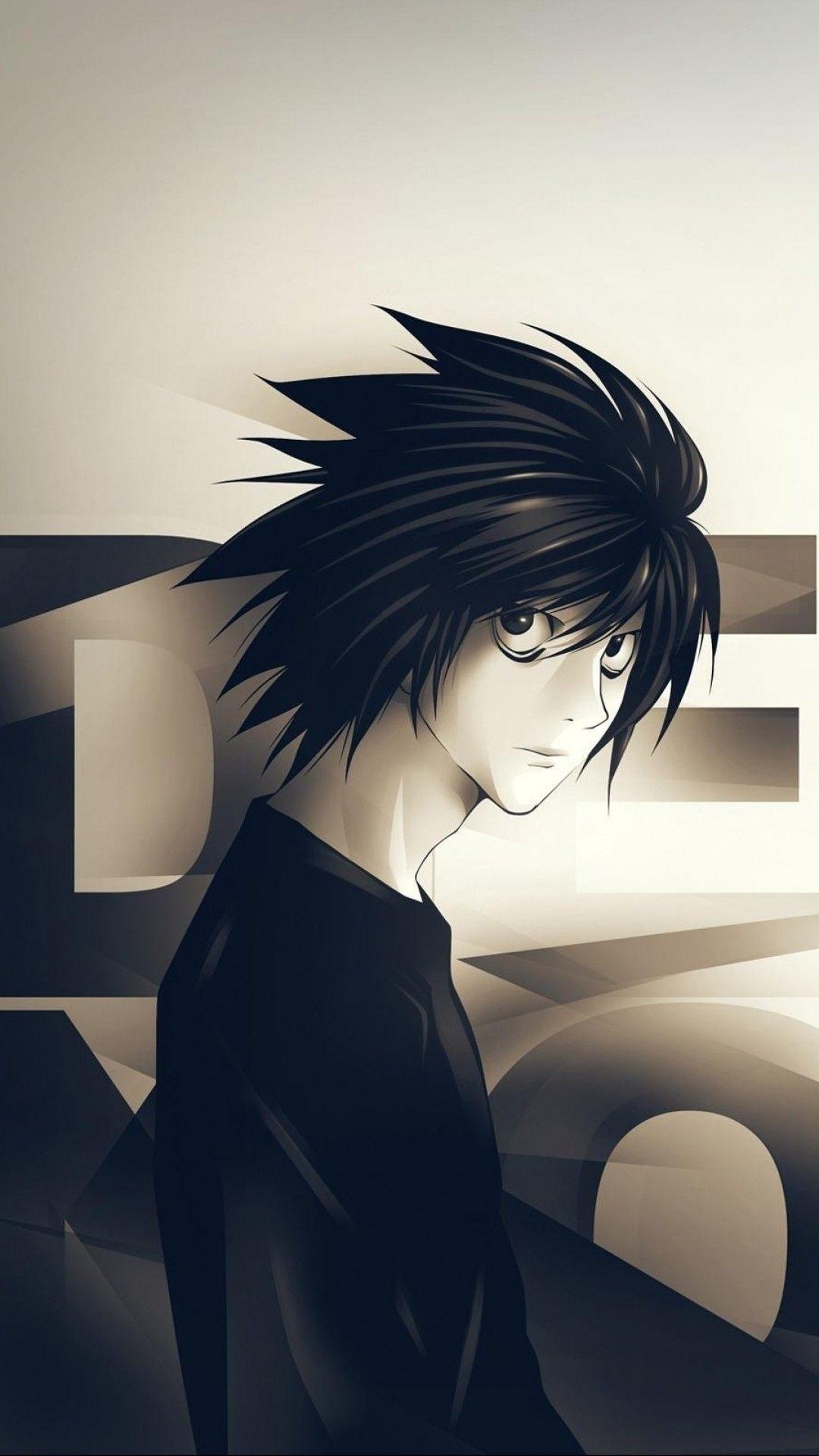 1080x1920 Wallpaper 497358. Death note l, Personagens de anime, Anime, Phone