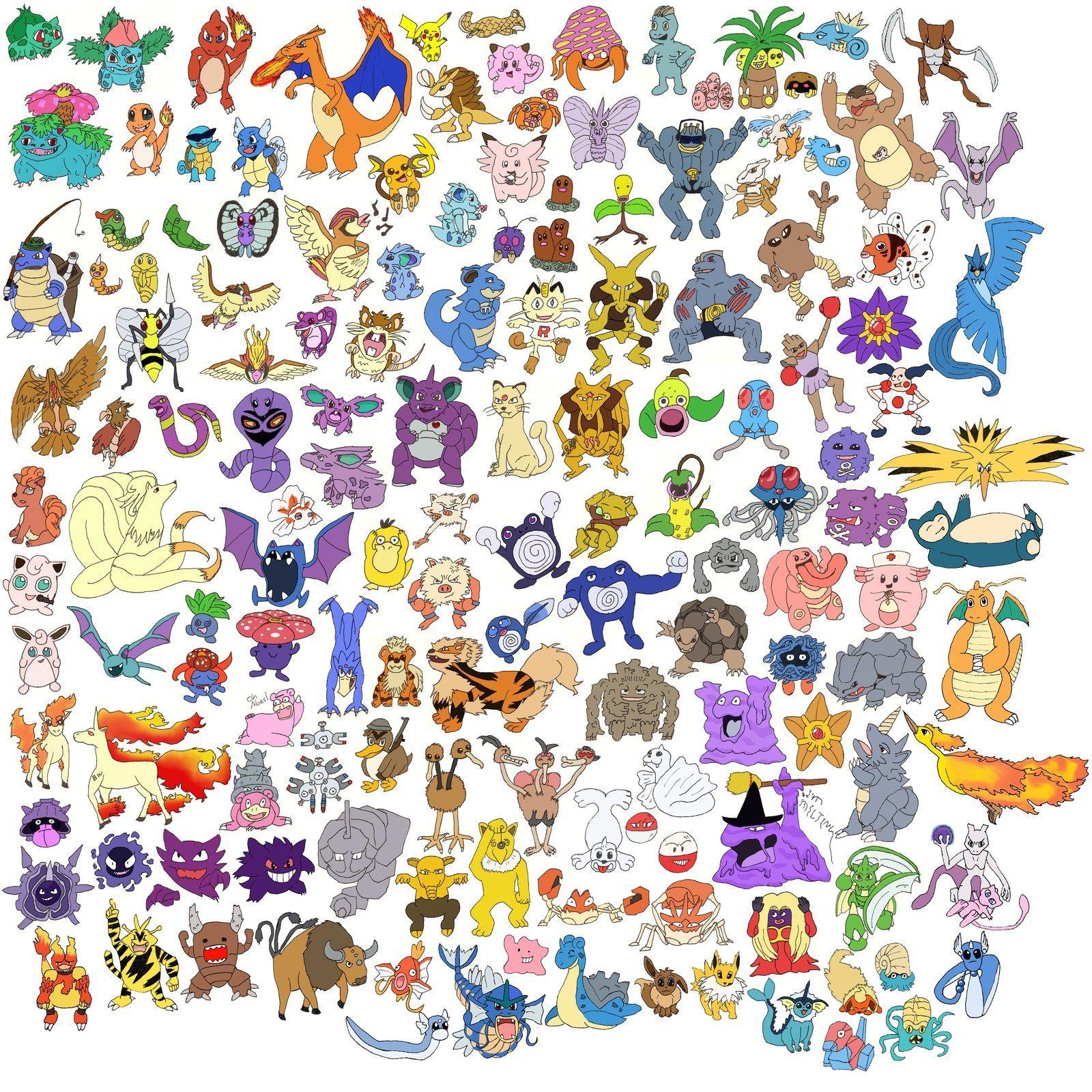 1600x1600 Original 151 Pokemon Wallpaper, Phone