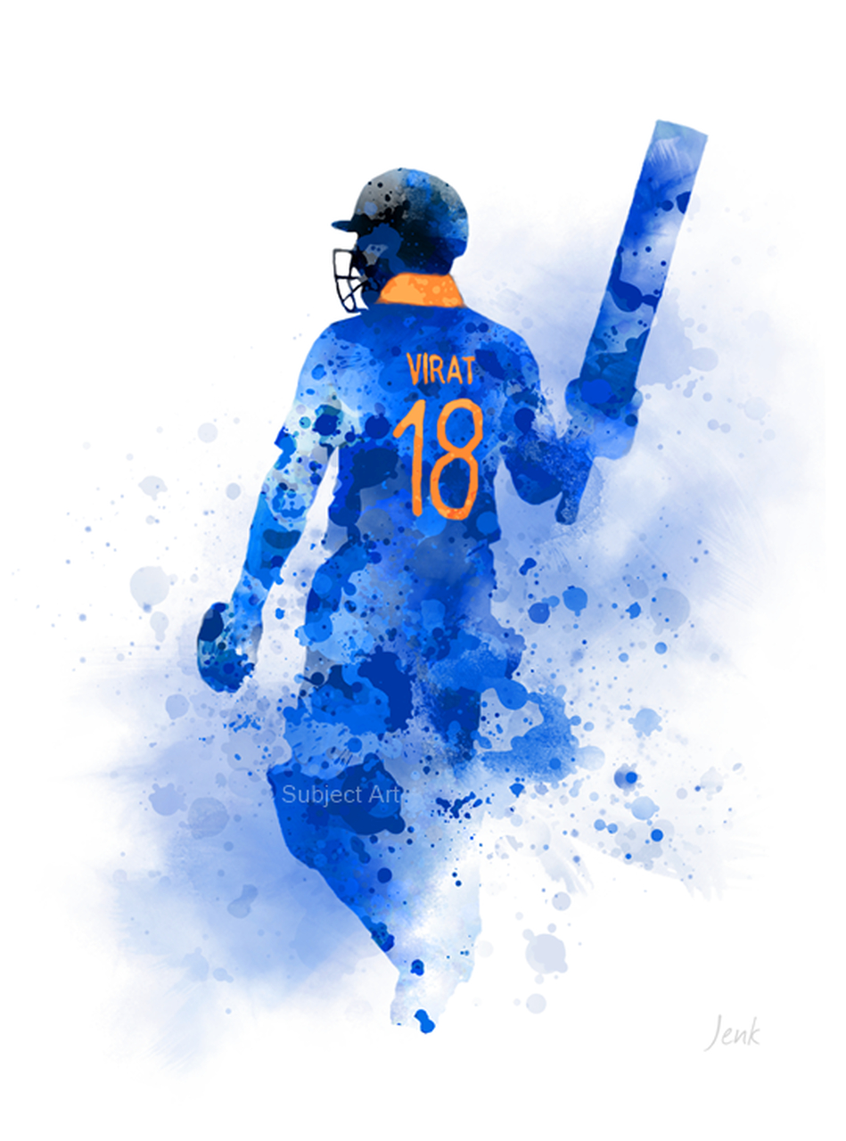 950x1280 Virat Kohli ART PRINT Cricket, India, Sport, Gift, Wall Art, Home Decor. Cricket wallpaper, Cricket poster, Dhoni wallpaper, Phone