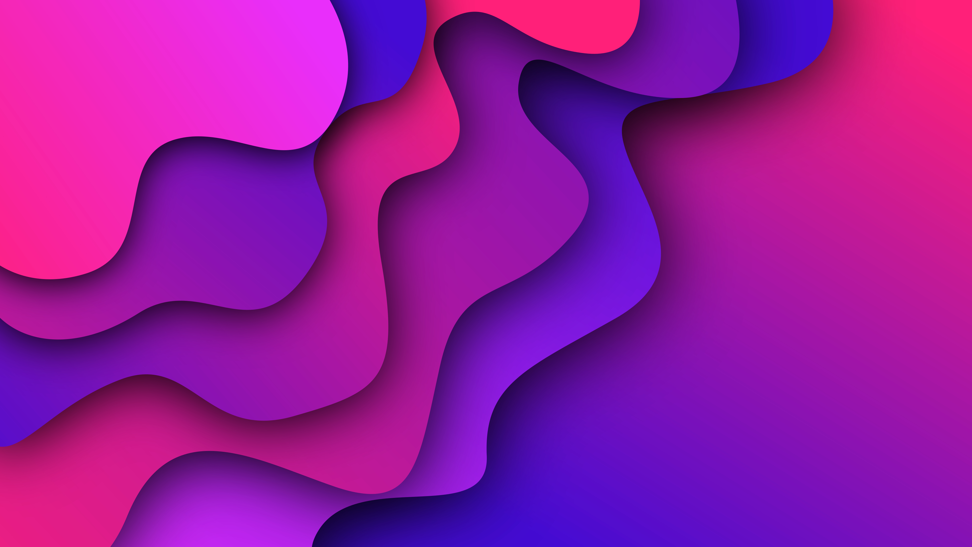 3840x2160 4K Neon Goo made with Inkscape, Desktop