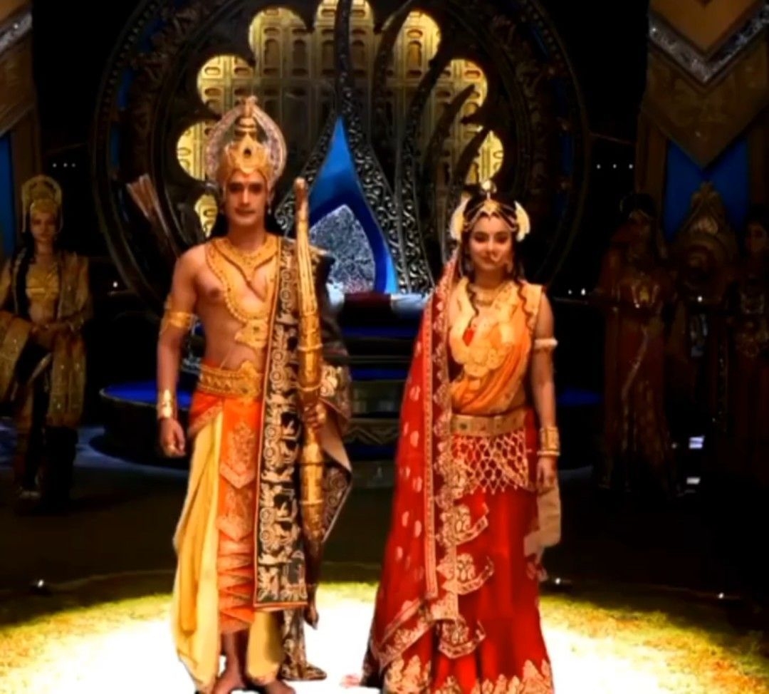 1080x980 Sankat Mochan Mahabali Hanuman. Hanuman, Saree, Sita ram, Desktop