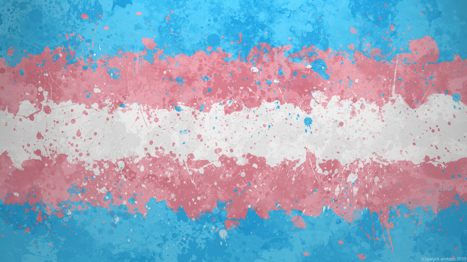 1920x1080 Hi R Transgender, I've Been Doing These Messy, Painterly, Desktop