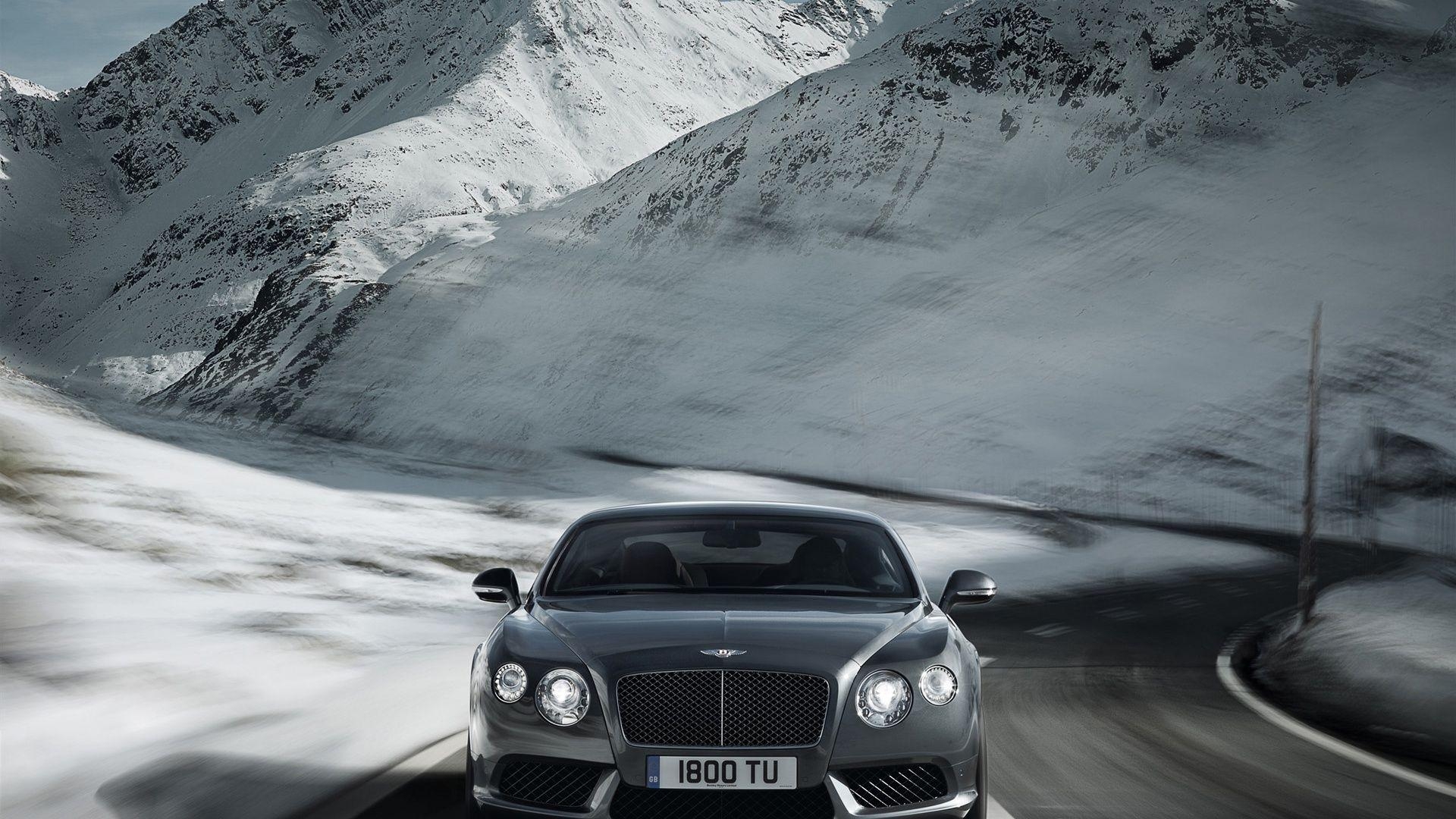 1920x1080 Bentley Continental GT V8 Gray Speed desktop PC and Mac, Desktop