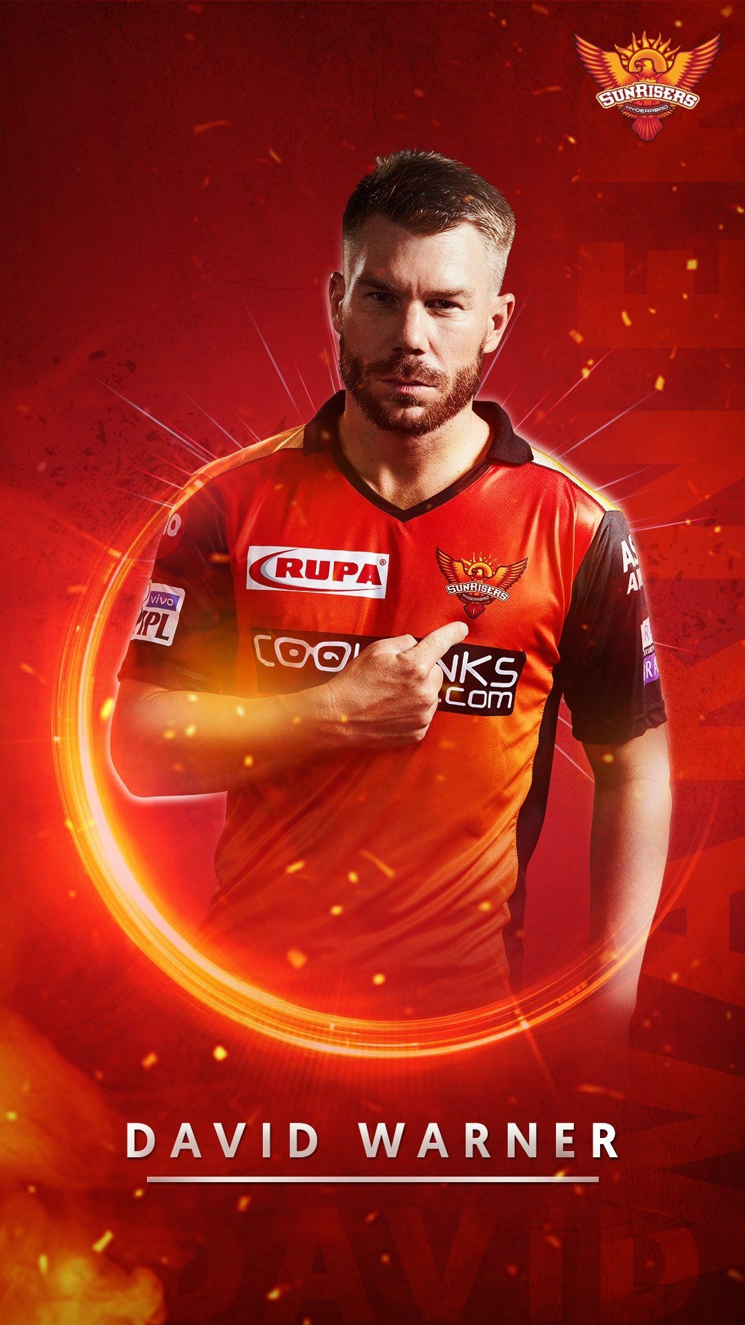 1080x1920 SunRisers Hyderabad - #WallpaperWednesday ft, Phone