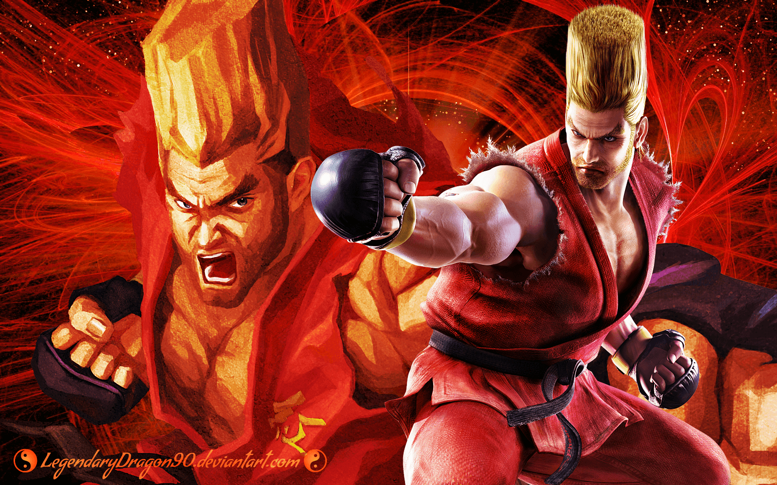 1600x1000 Tekken 3 Game Wallpaper Free Download Jin Paul, Desktop