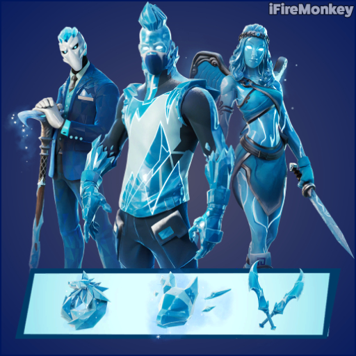 520x520 Snowheart Fortnite wallpaper, Phone