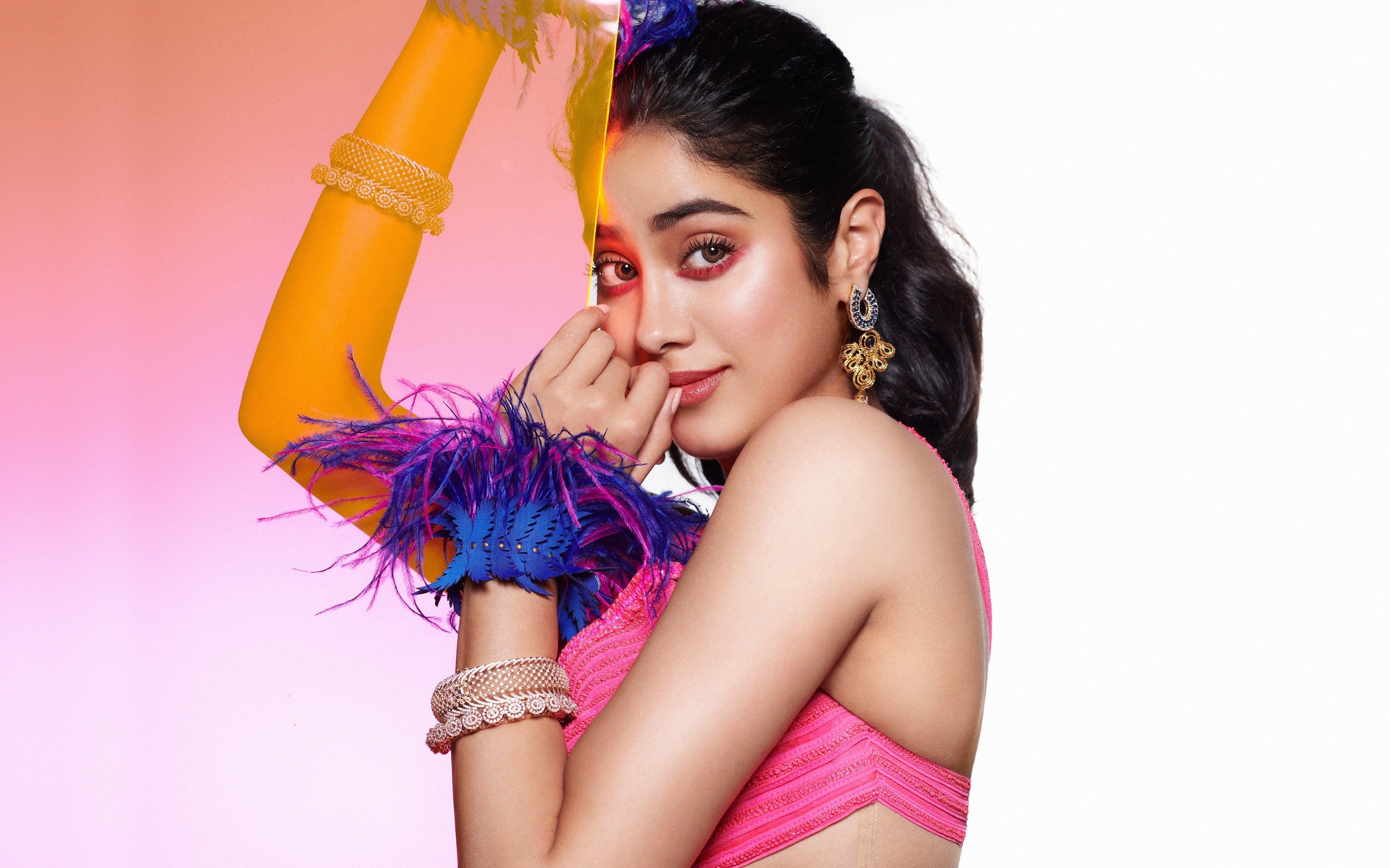 3840x2400 Download wallpaper  janhvi kapoor, bollywood actress, beautiful 4k wallaper, 4k ultra HD 16:10 wallpaper,  HD background, 23399, Desktop