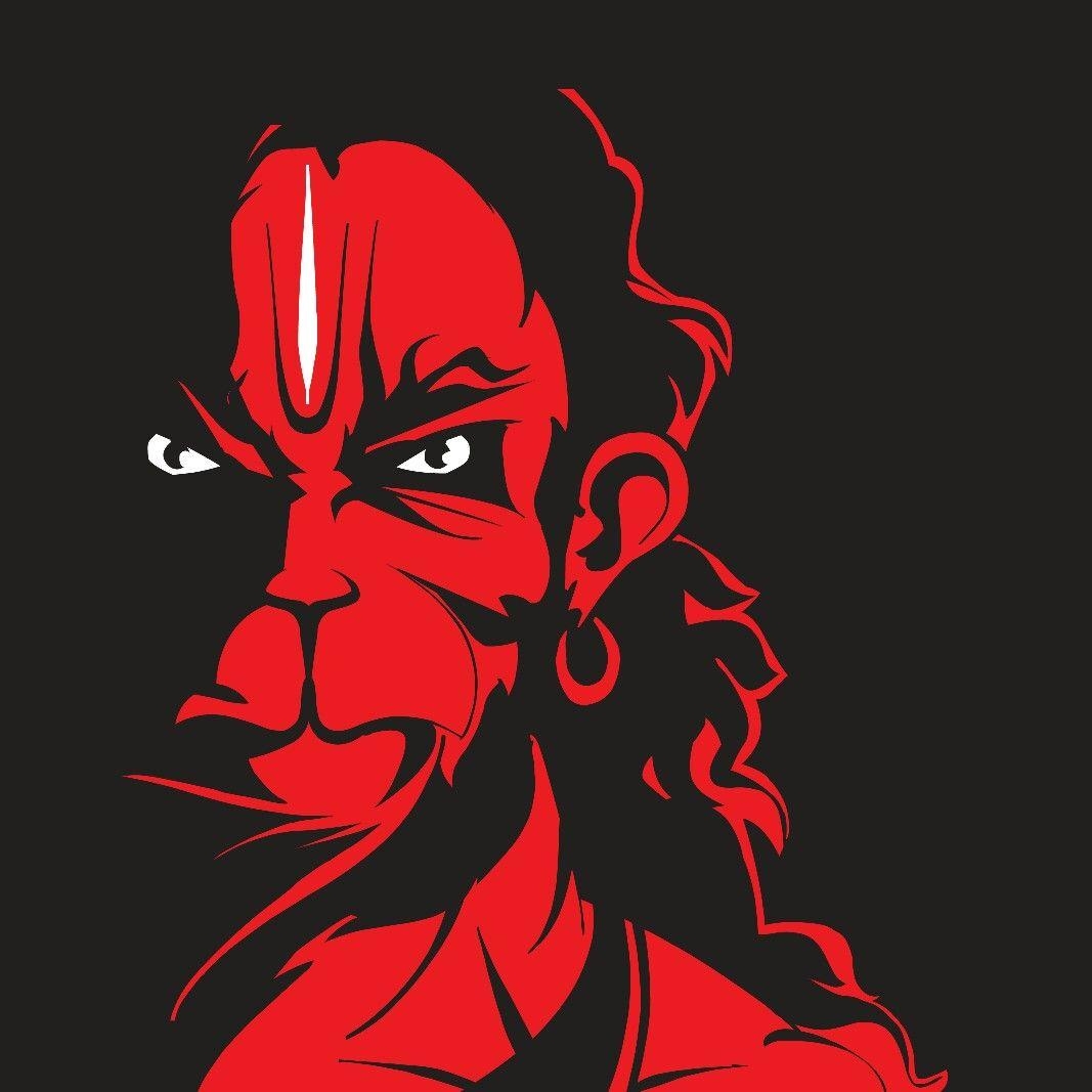 1070x1070 Bajrang art #bajrangbali Jai bajrang bali Graphics ART #inosknayam, Phone