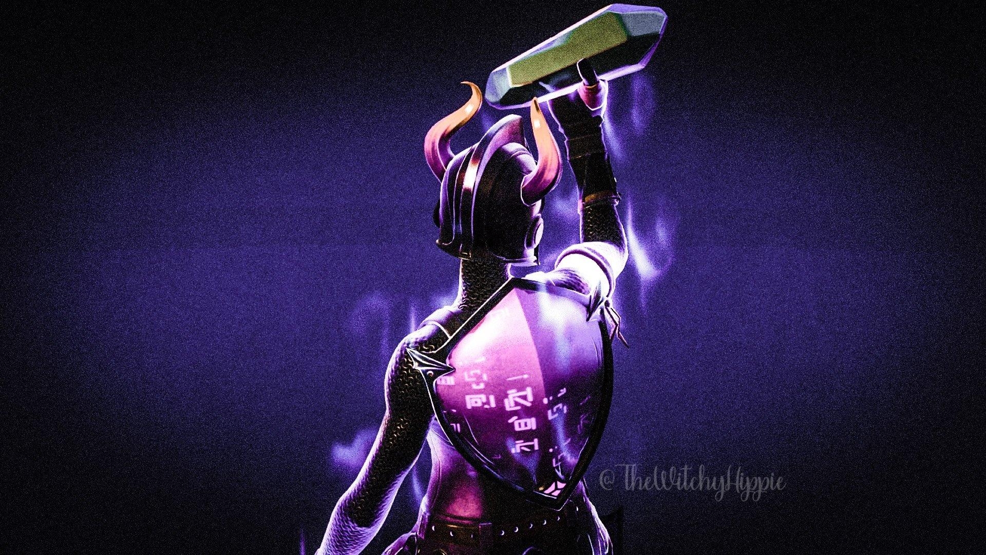 1920x1080 Dark Red Knight Fortnite wallpaper, Desktop