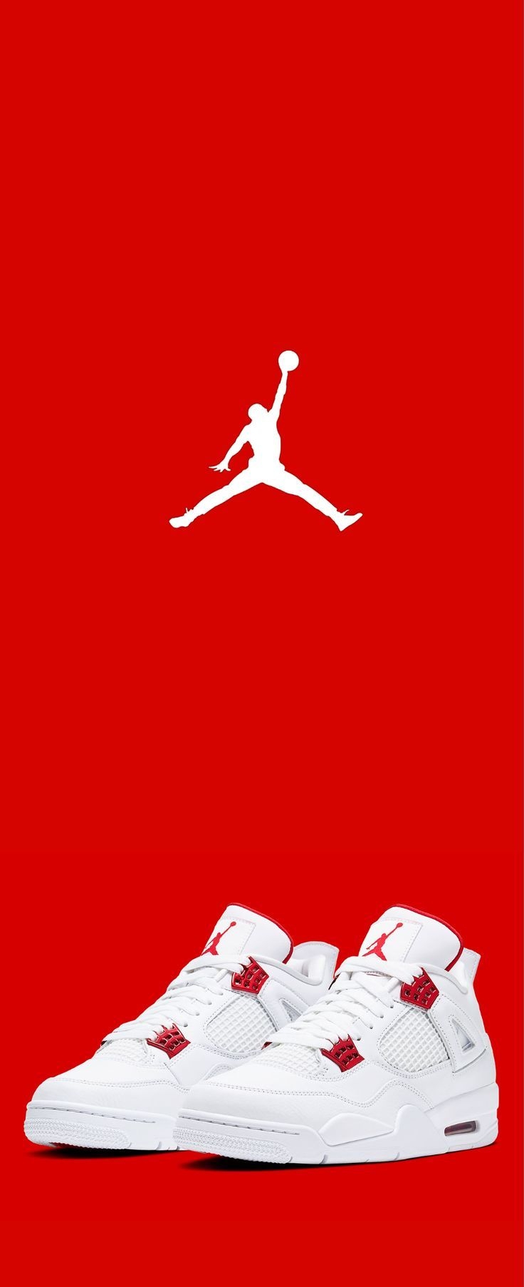 740x1810 Jordan 4 métallic red. Bape wallpaper, Jordan 4 metallic red, Hype wallpaper. Jordan 4 metallic red, Jordan logo wallpaper, Jordan shoes wallpaper, Phone