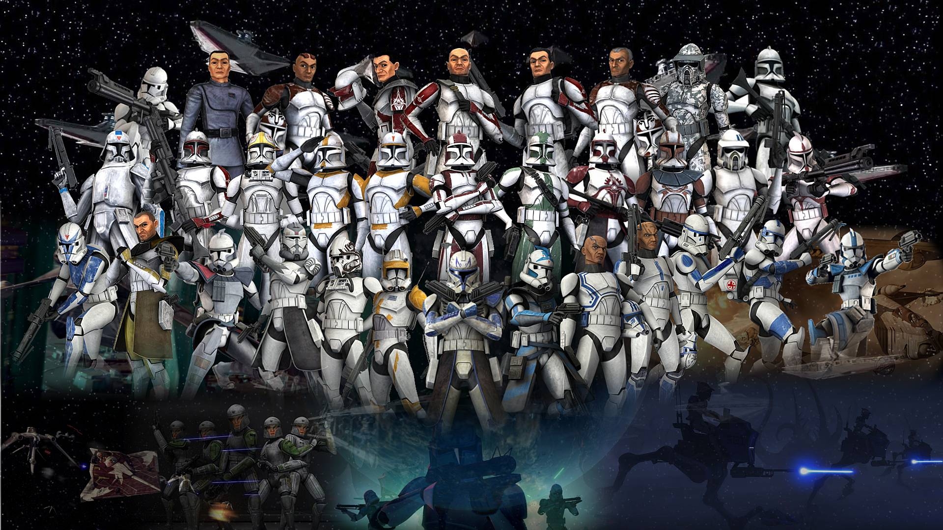 1920x1080 Clone Trooper wallpaper, Desktop