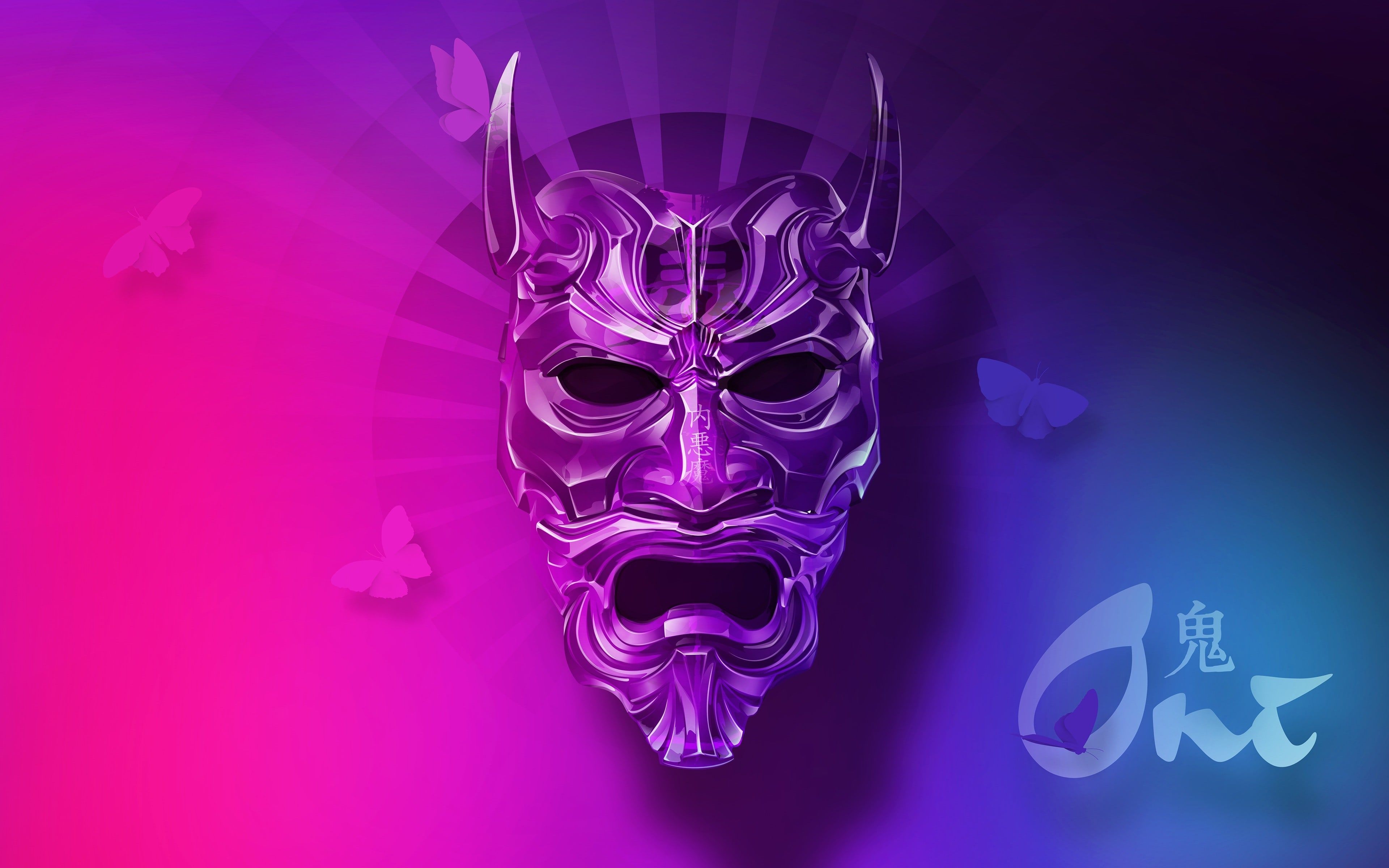 3840x2400 Oni Mask Wallpaper Free Oni Mask Background, Desktop