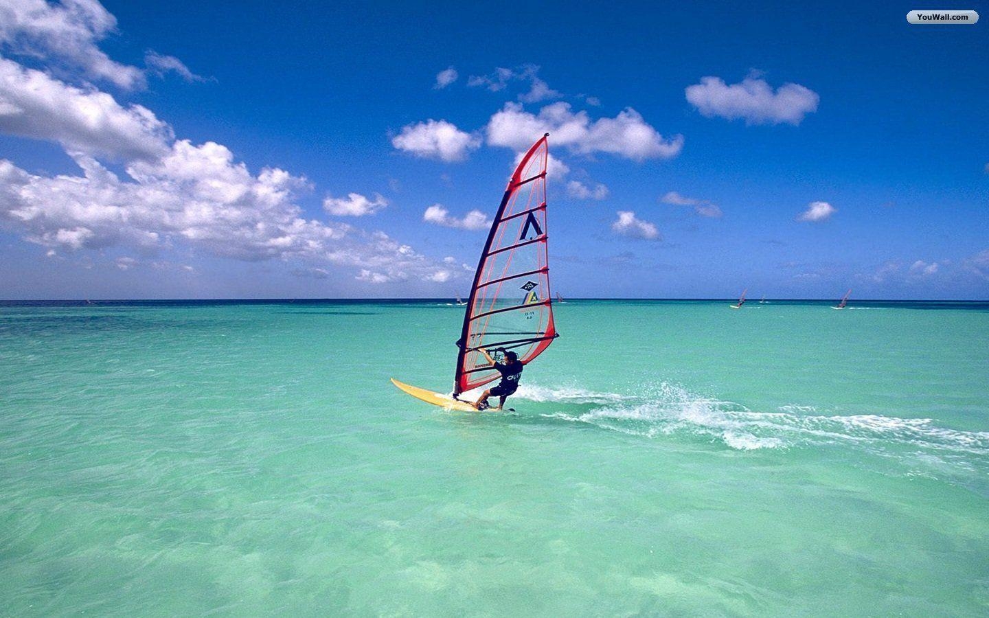 1440x900 Windsurfing Wallpaper. HD Wallpaper Base, Desktop